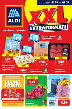 Volantino Aldi 01.09.2025 - 07.09.2025