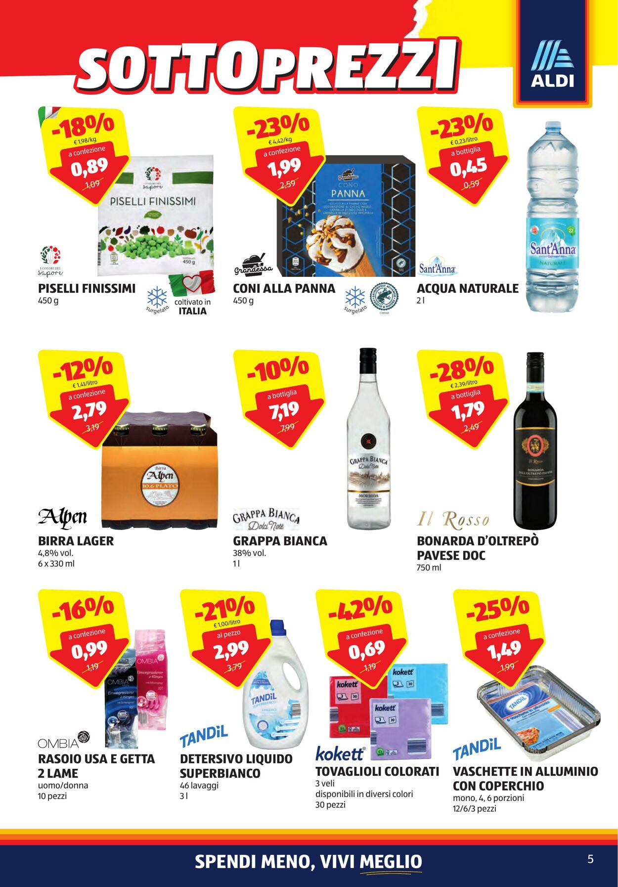 Volantino Aldi 10.04.2023 - 16.04.2023