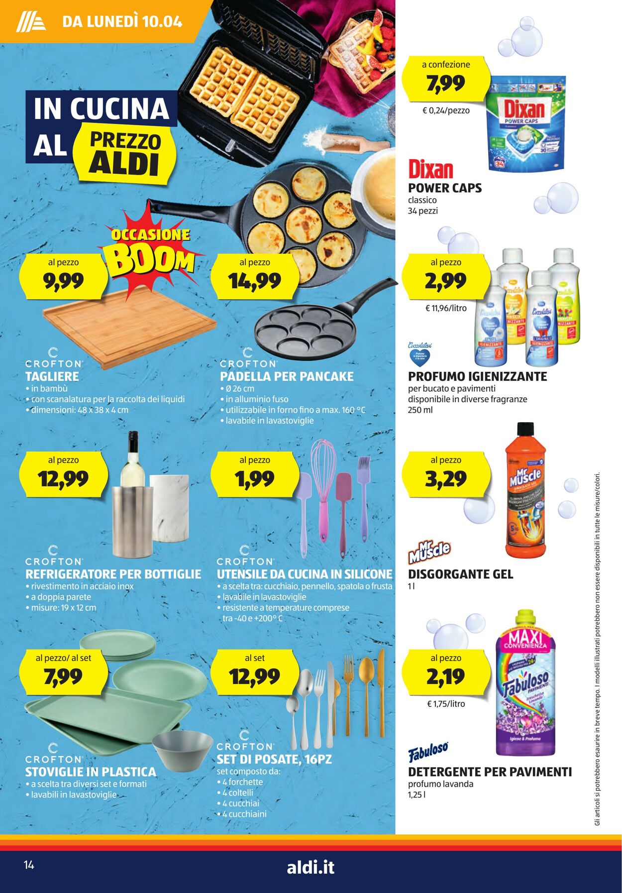 Volantino Aldi 10.04.2023 - 16.04.2023