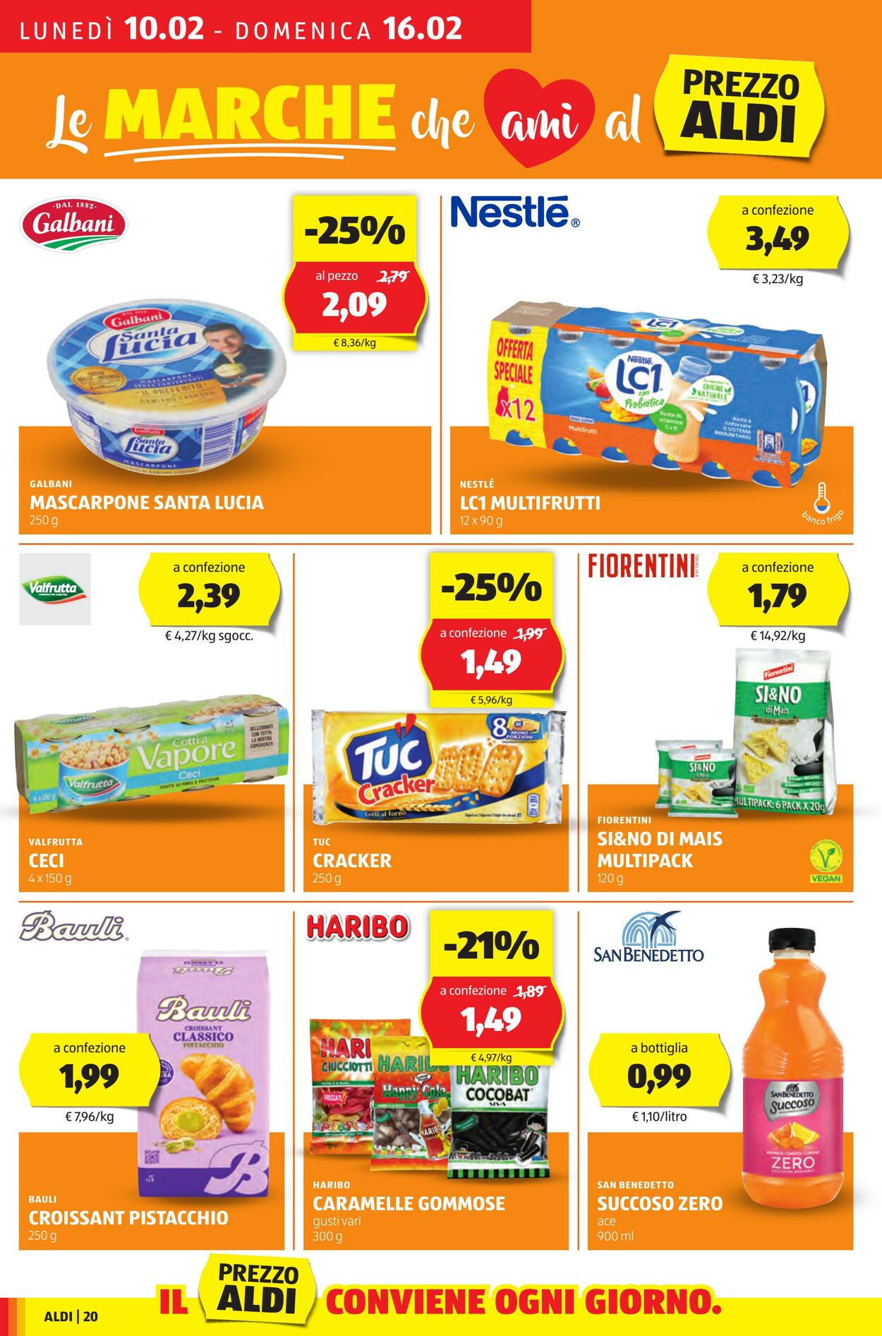 Volantino Aldi 10.02.2025 - 16.02.2025