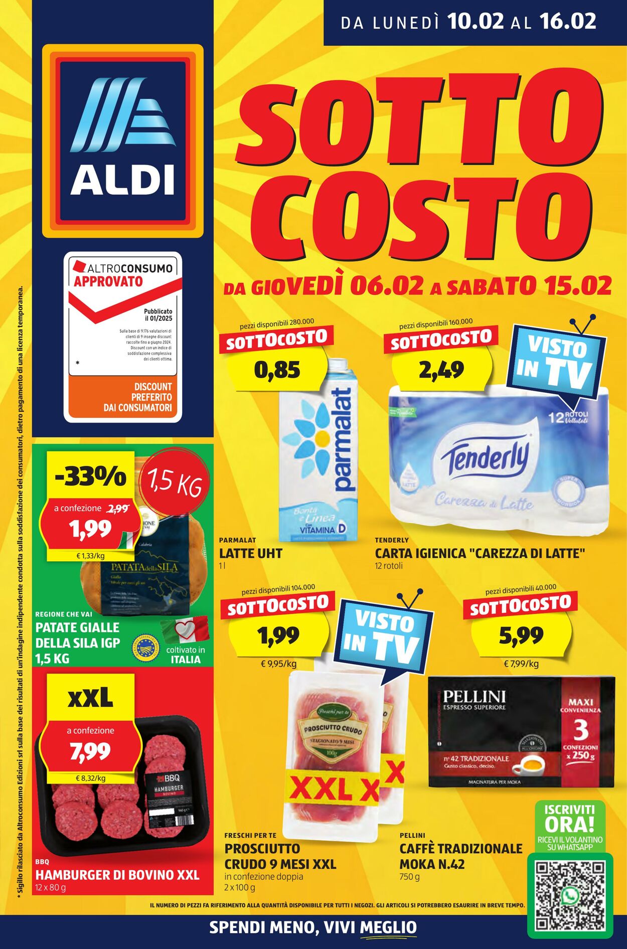 Volantino Aldi 10.02.2025 - 16.02.2025