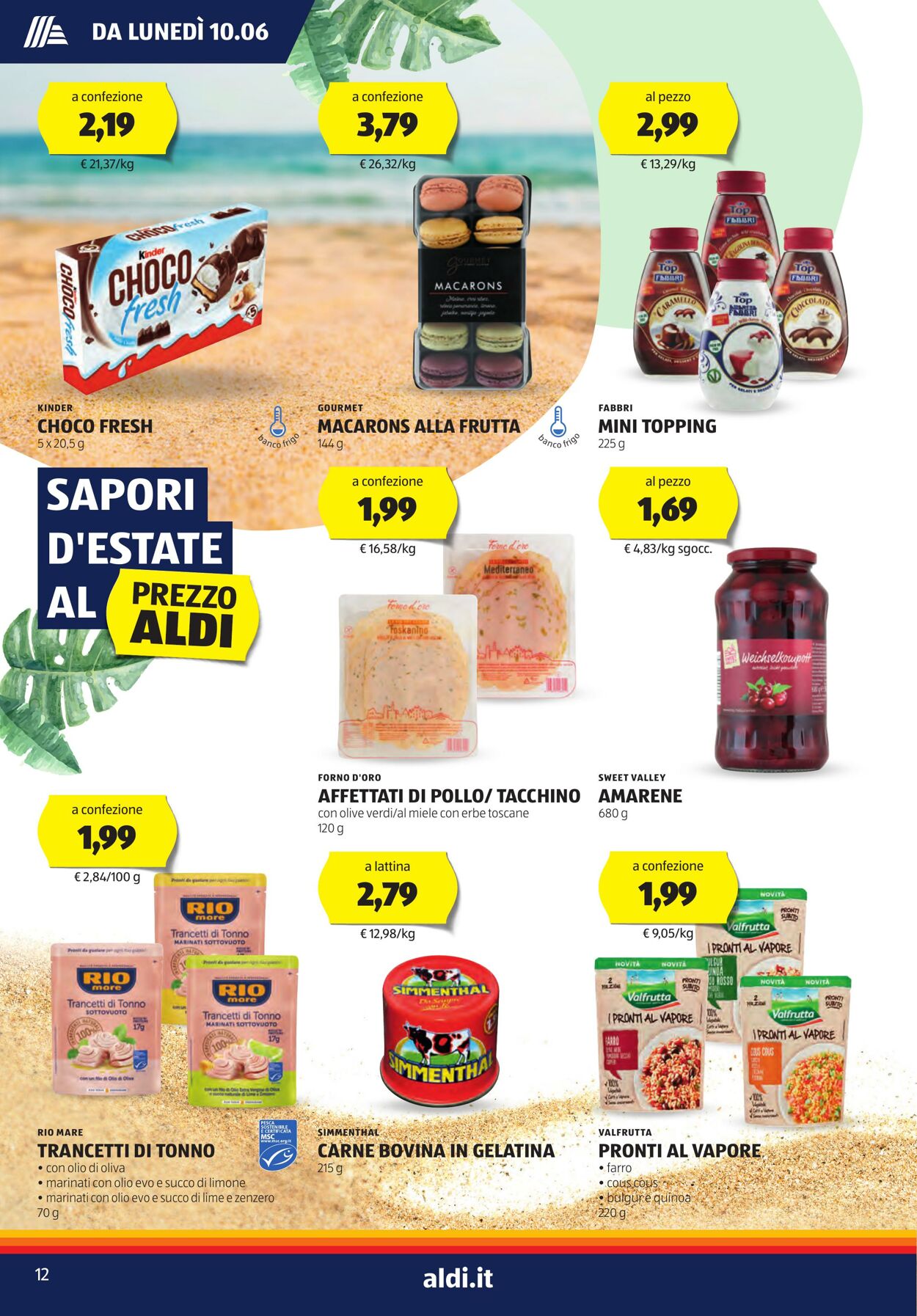 Volantino Aldi 10.06.2024 - 16.06.2024