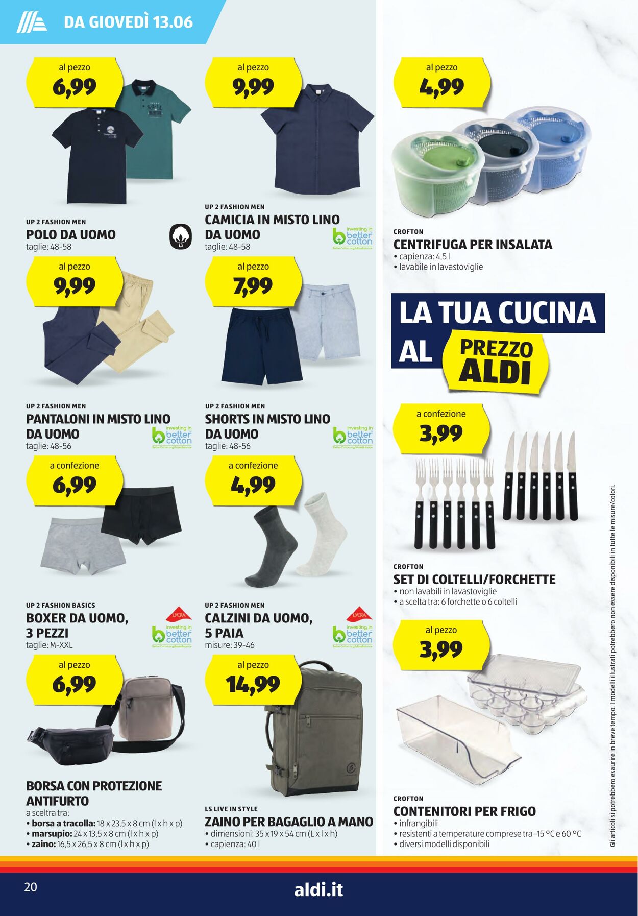 Volantino Aldi 10.06.2024 - 16.06.2024