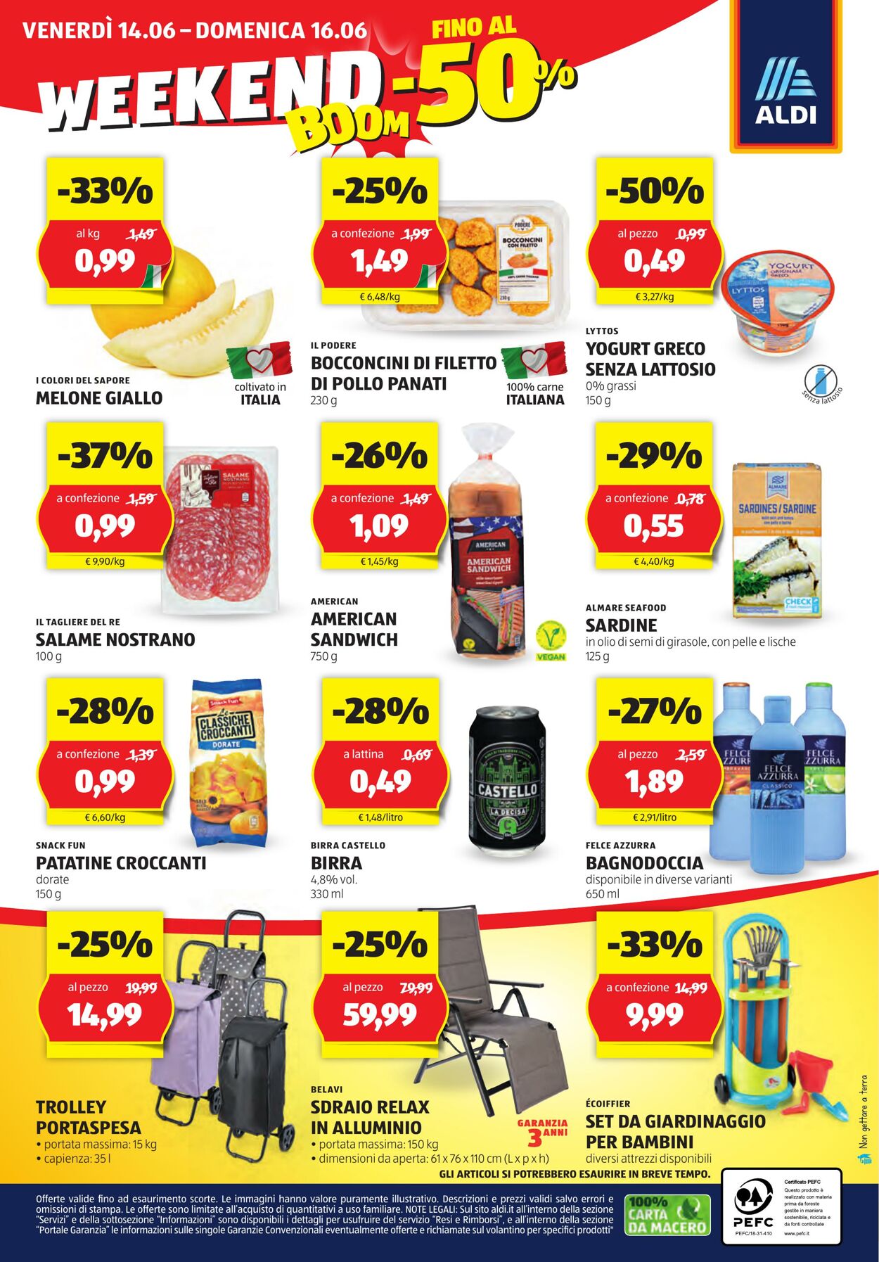 Volantino Aldi 10.06.2024 - 16.06.2024