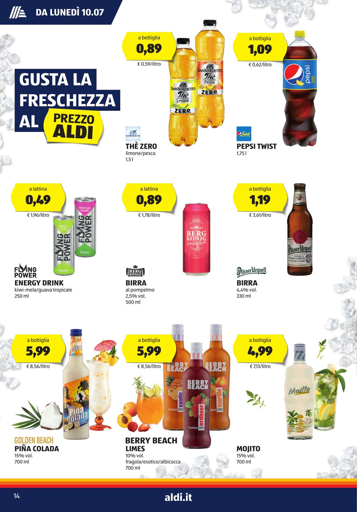 Volantino Aldi 10.07.2023 - 16.07.2023