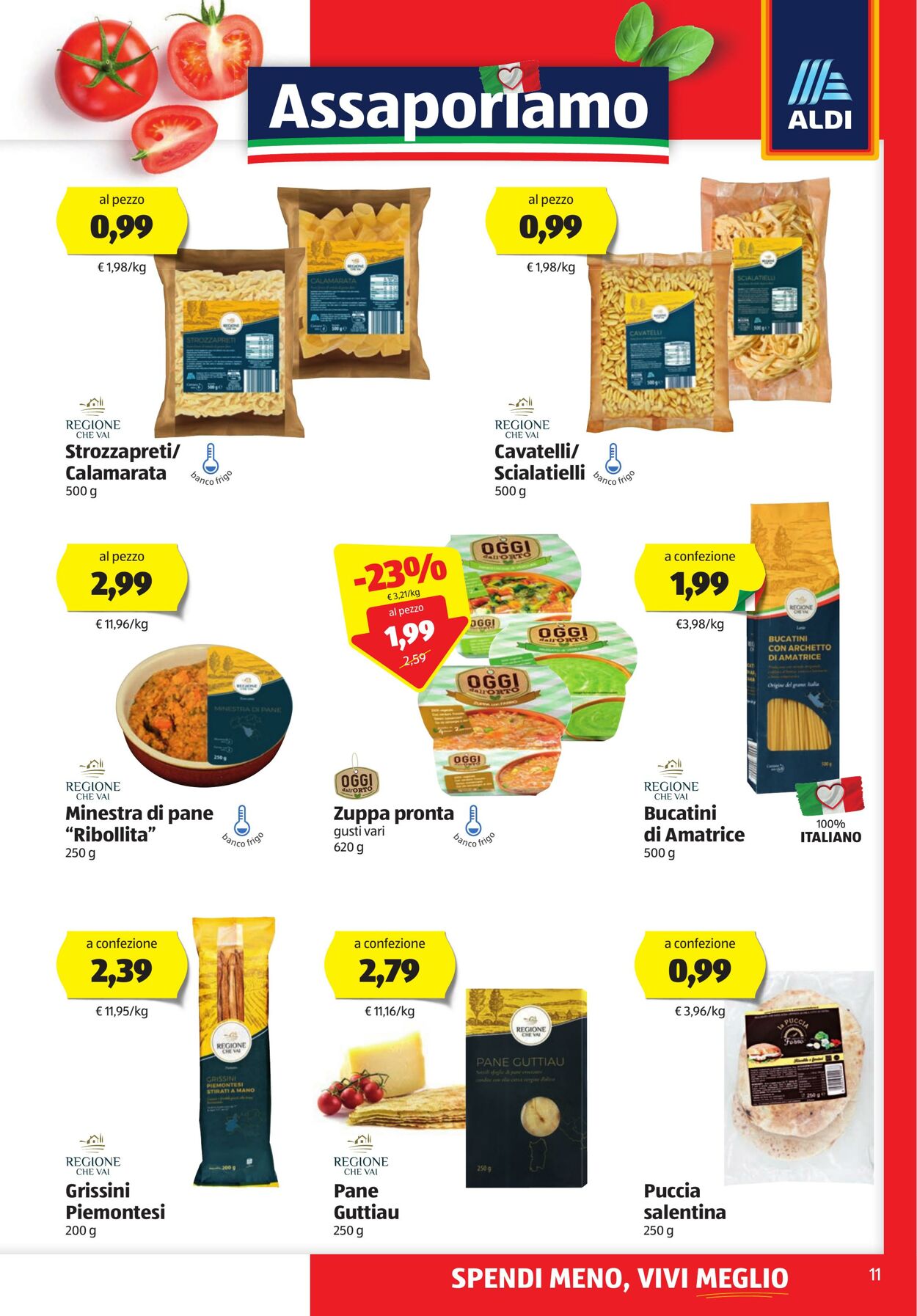 Volantino Aldi 10.10.2022 - 16.10.2022