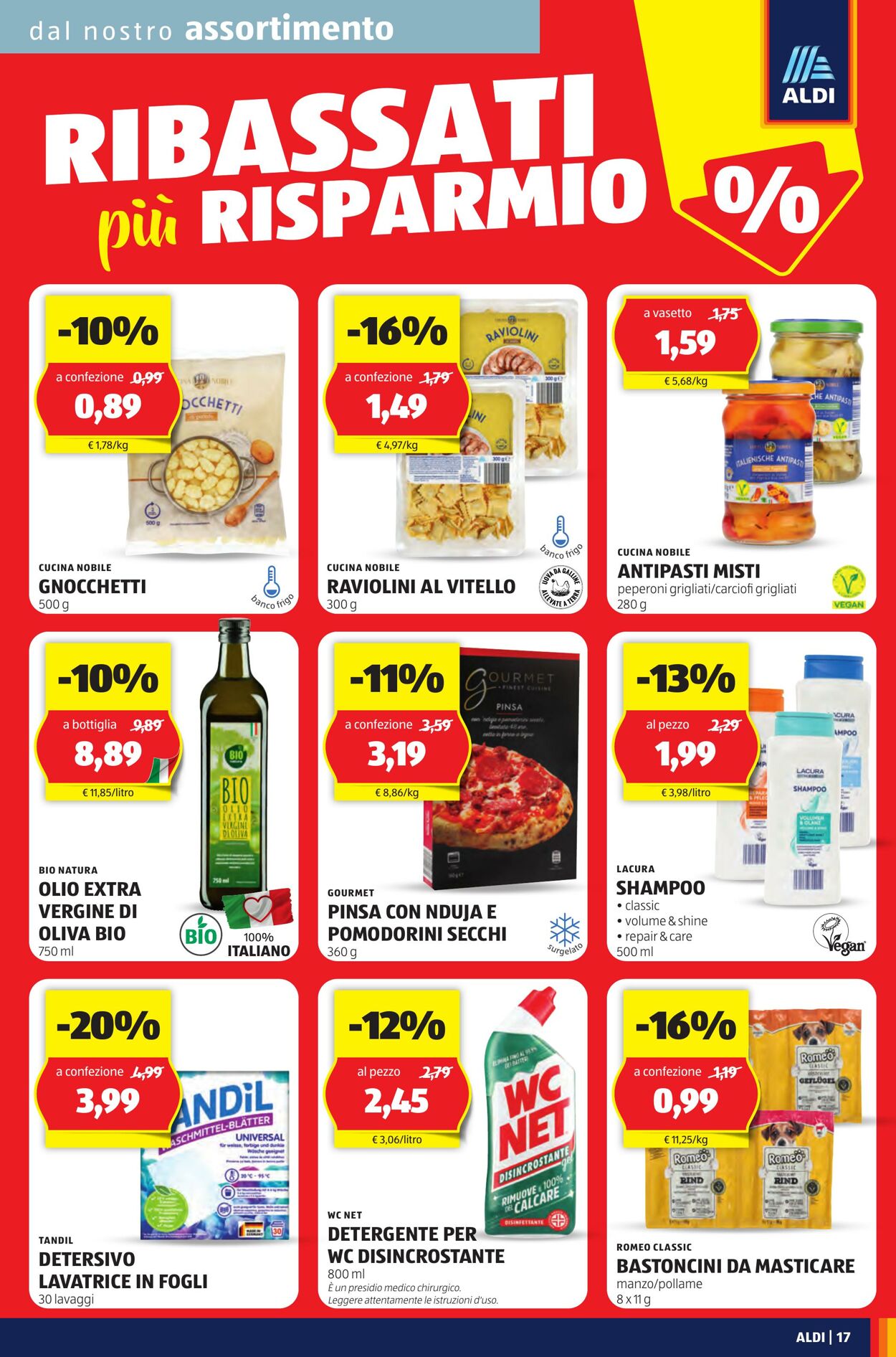 Volantino Aldi 11.08.2025 - 17.08.2025