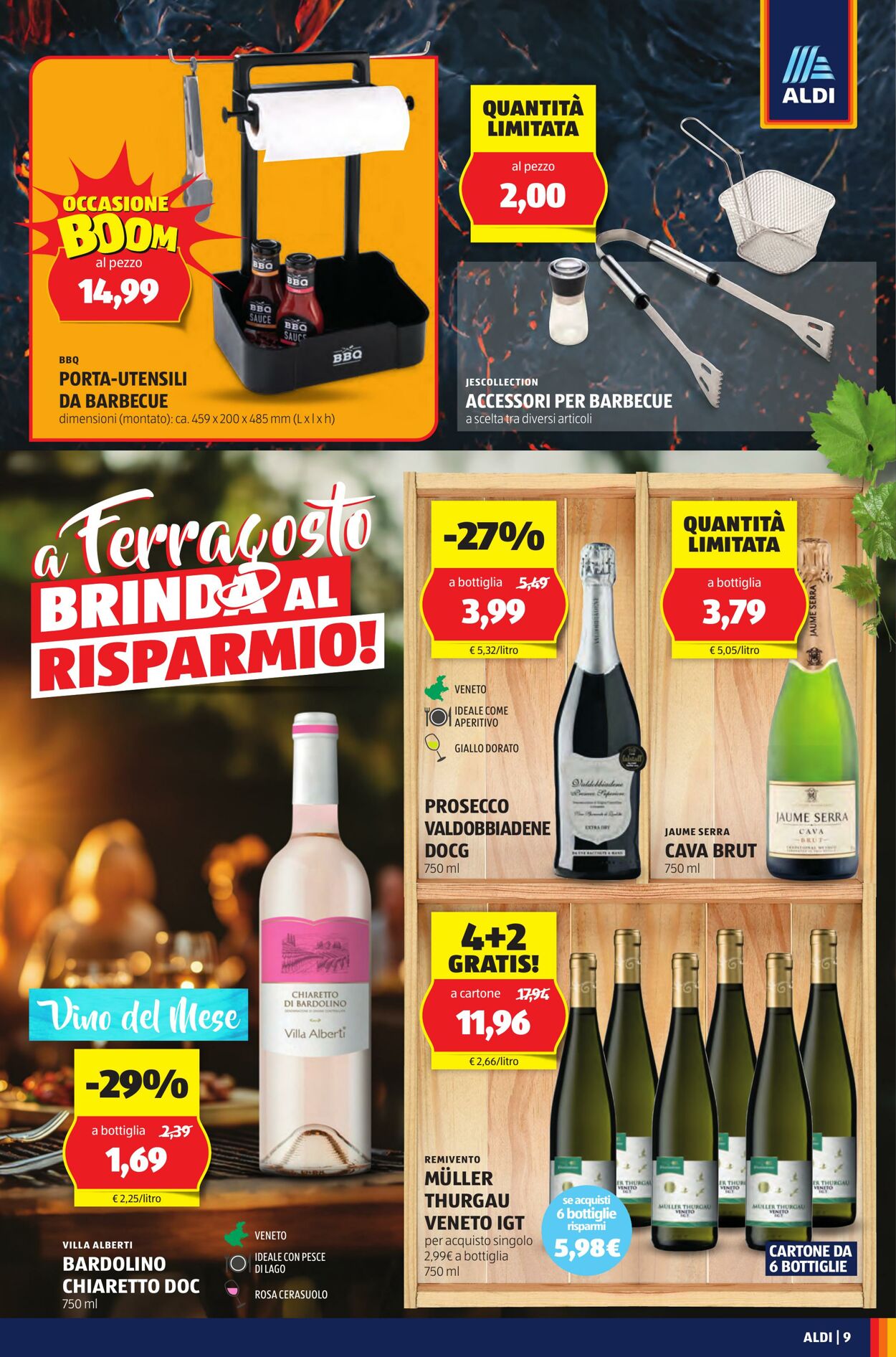Volantino Aldi 11.08.2025 - 17.08.2025