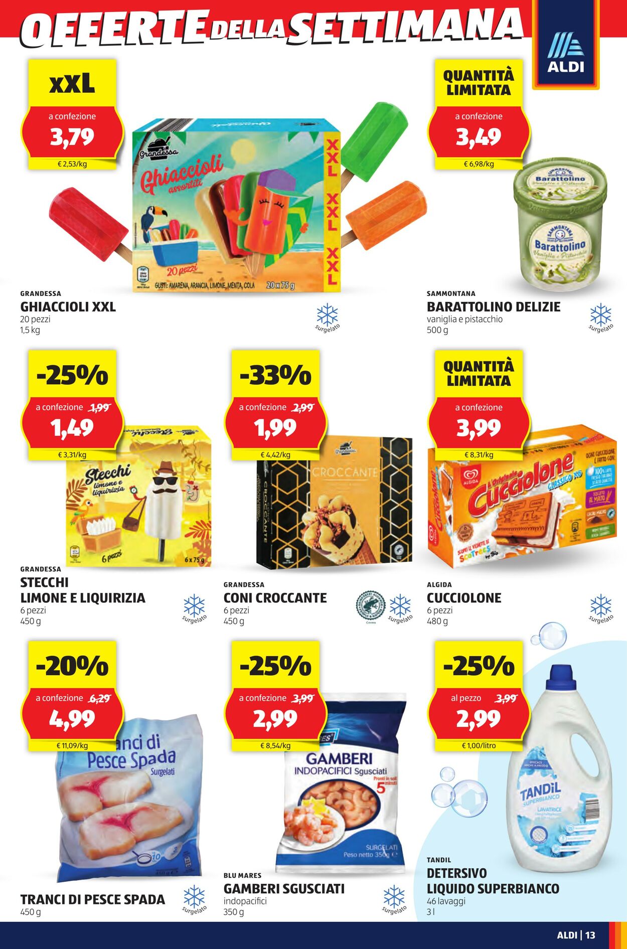 Volantino Aldi 11.08.2025 - 17.08.2025