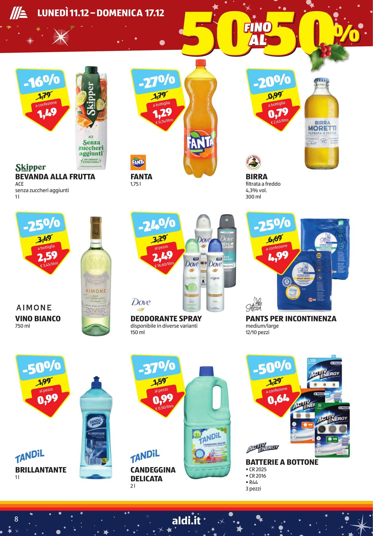 Volantino Aldi 11.12.2023 - 17.12.2023