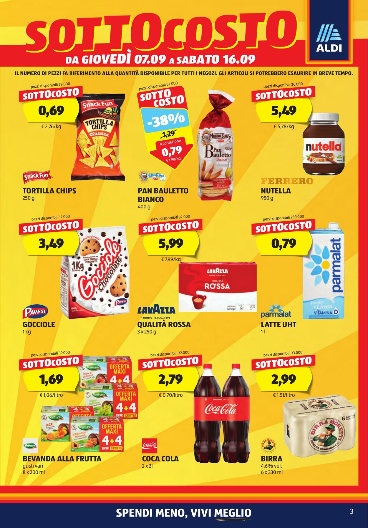 Volantino Aldi 11.09.2023 - 17.09.2023