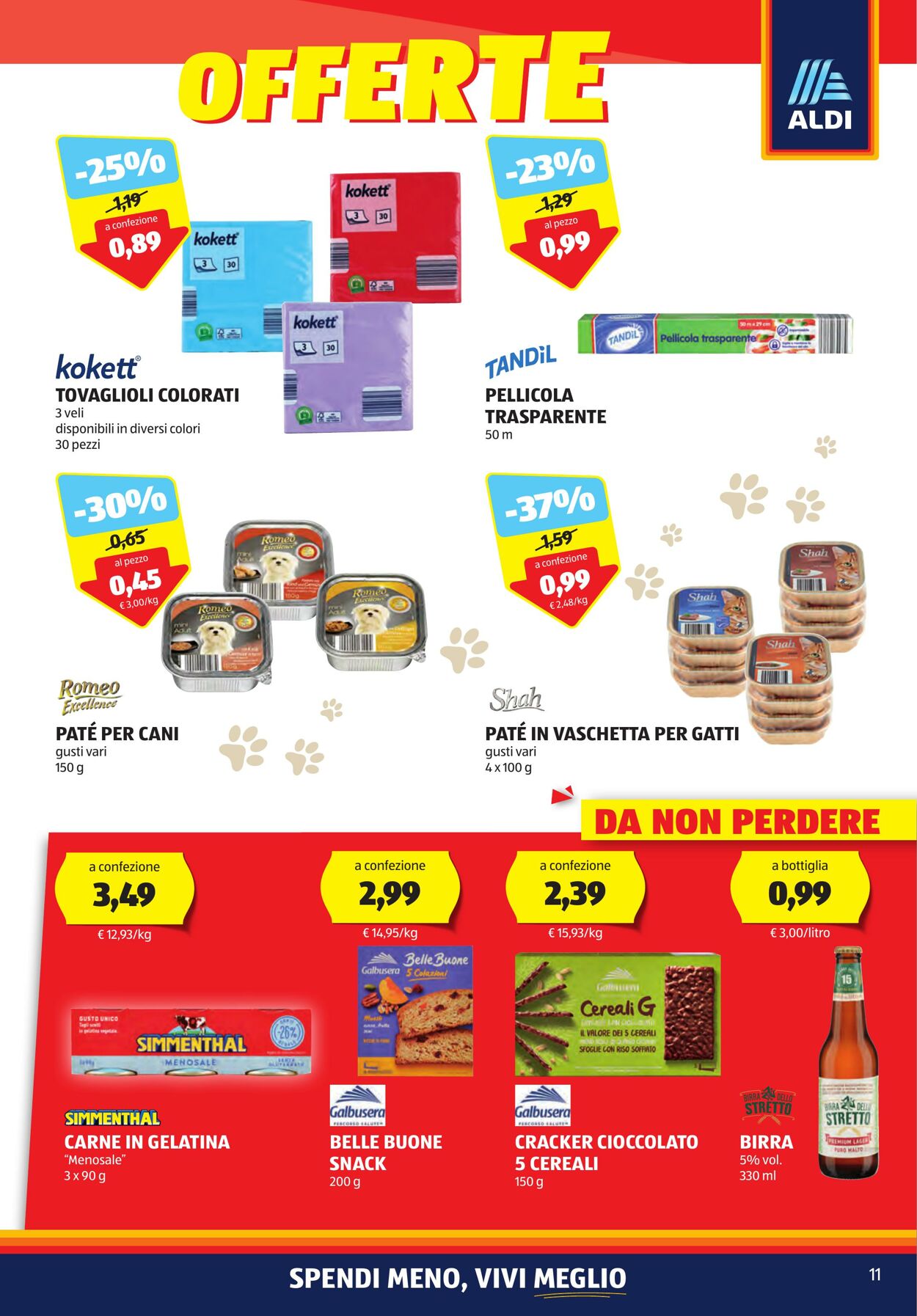 Volantino Aldi 11.09.2023 - 17.09.2023