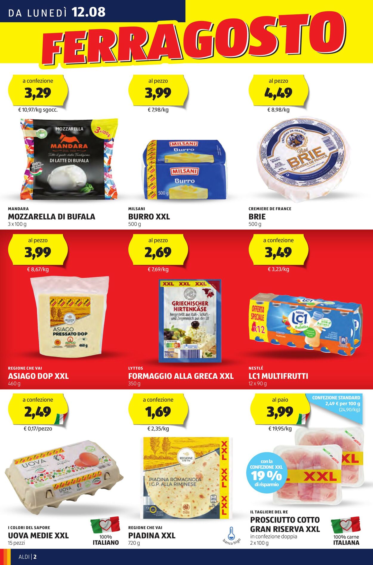 Volantino Aldi 12.08.2024 - 18.08.2024