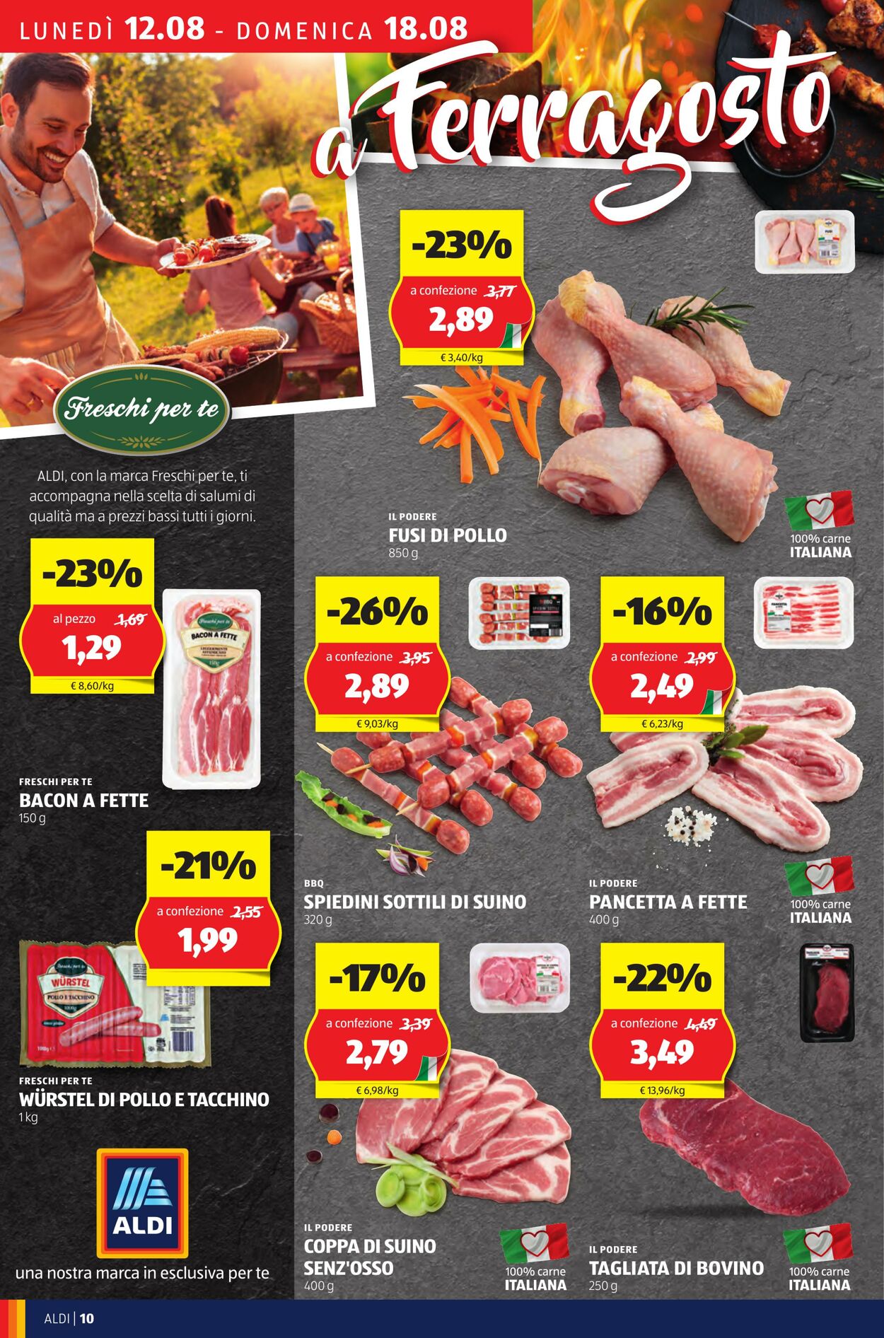 Volantino Aldi 12.08.2024 - 18.08.2024