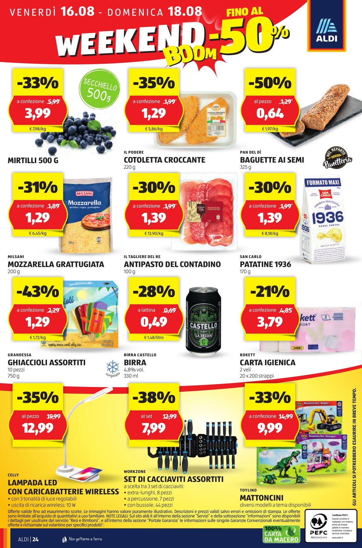 Volantino Aldi 12.08.2024 - 18.08.2024