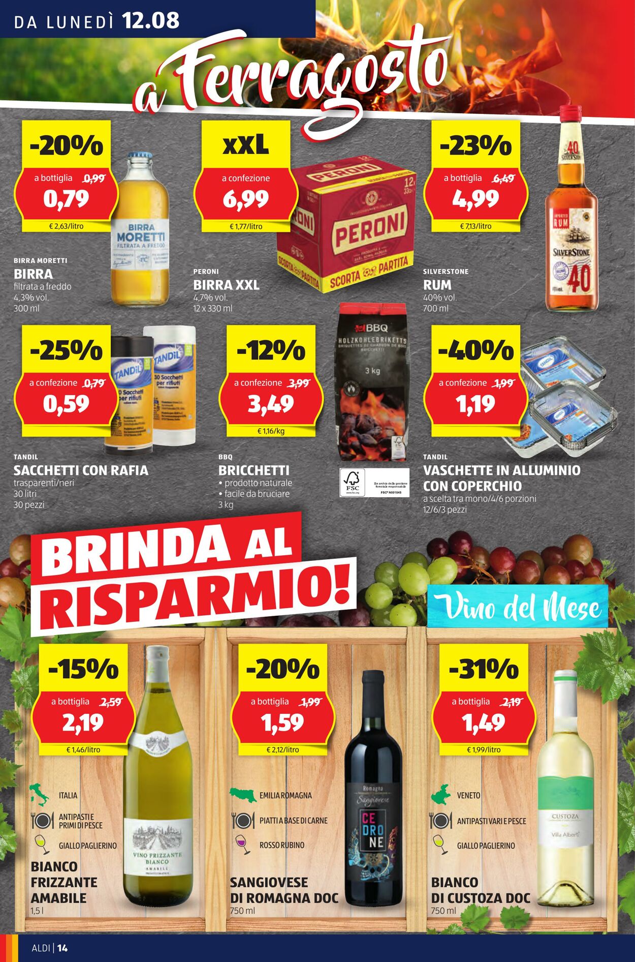 Volantino Aldi 12.08.2024 - 18.08.2024