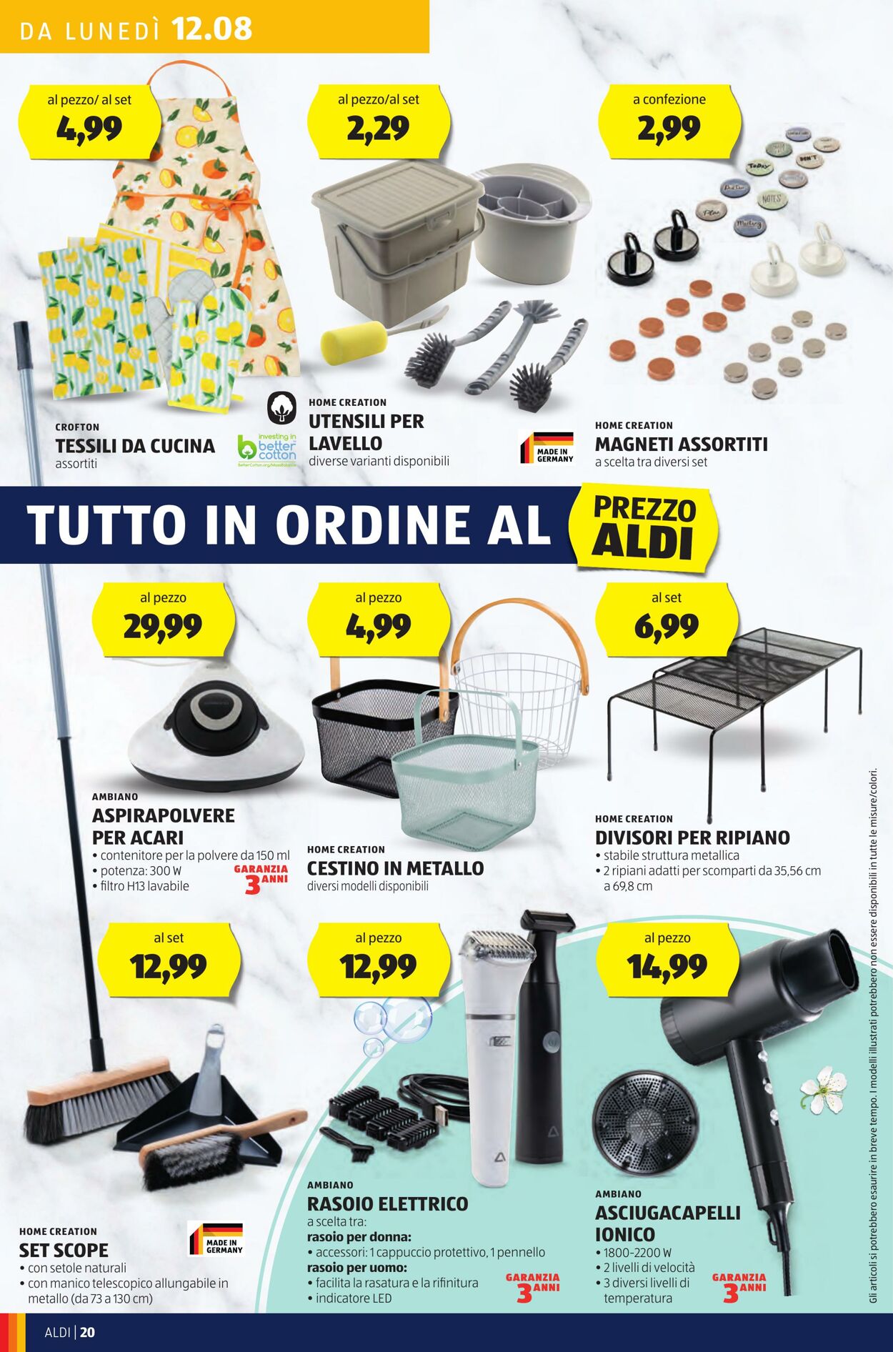 Volantino Aldi 12.08.2024 - 18.08.2024