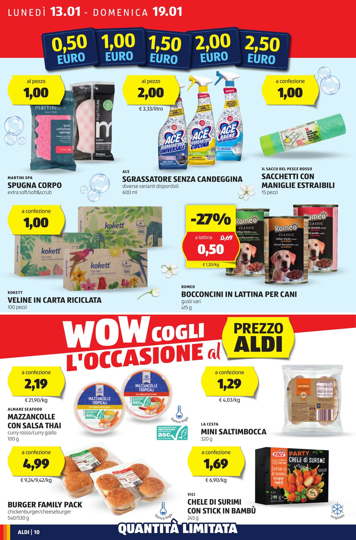 Volantino Aldi 13.01.2025 - 19.01.2025