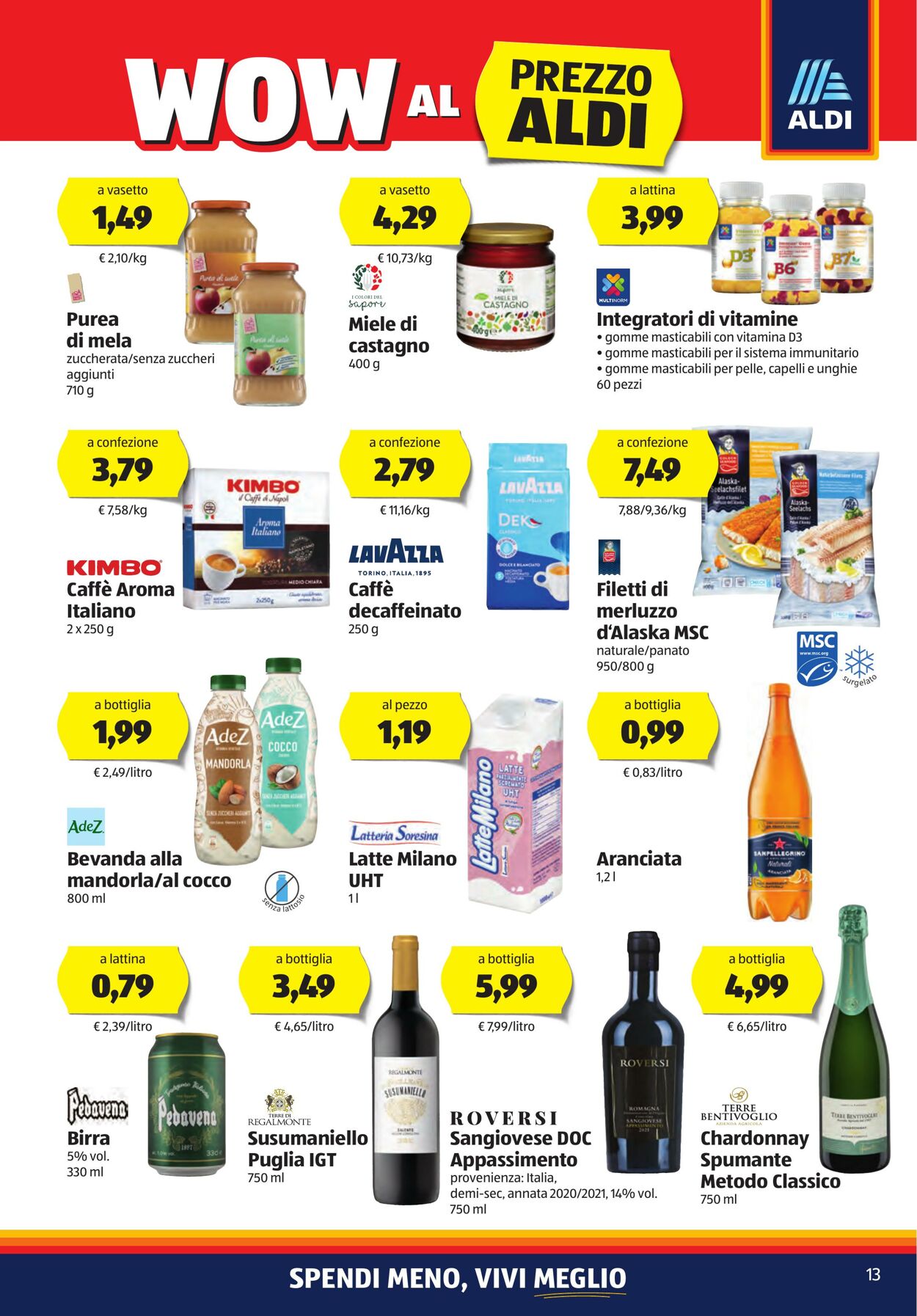 Volantino Aldi 13.03.2023 - 19.03.2023