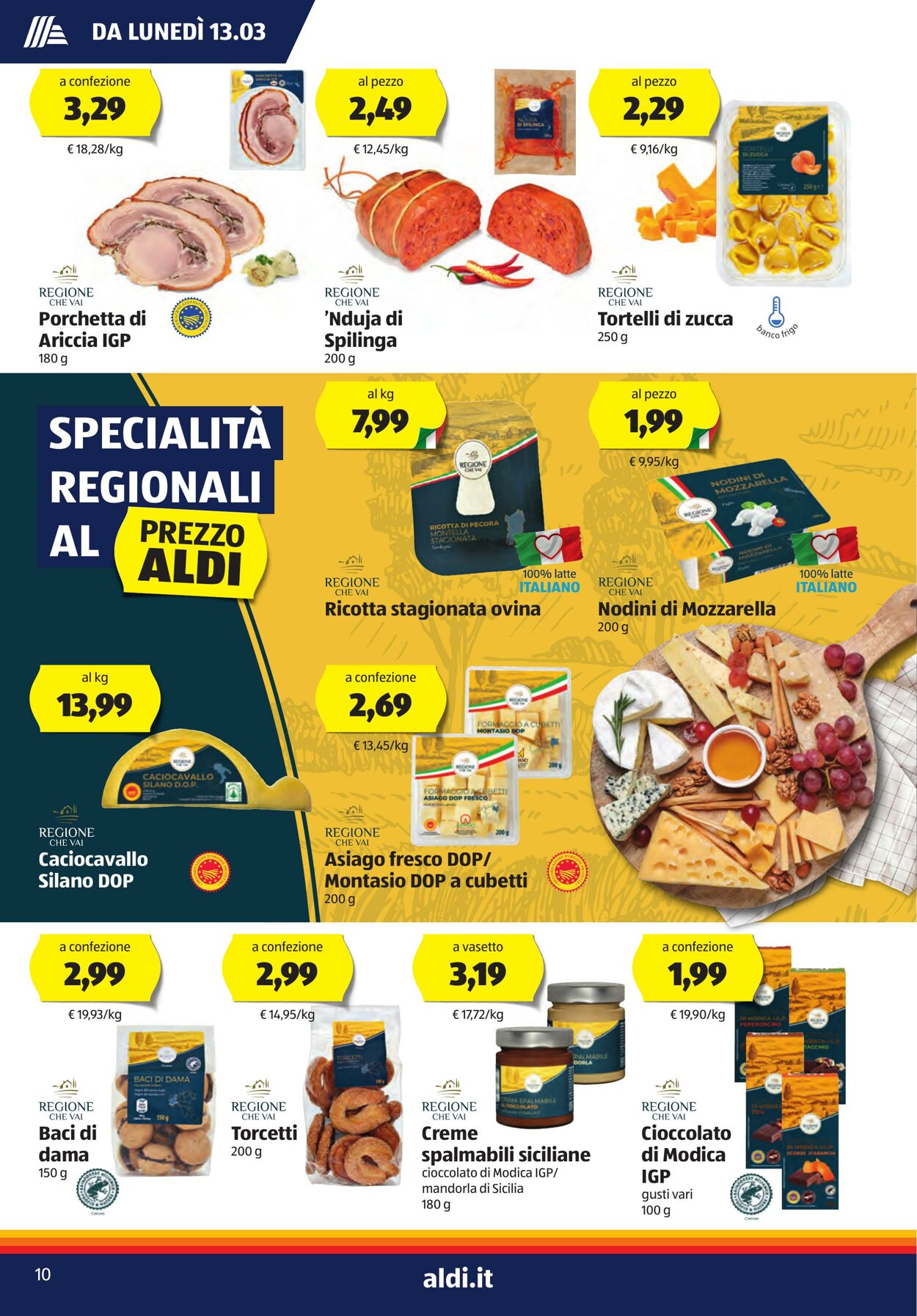 Volantino Aldi 13.03.2023 - 19.03.2023