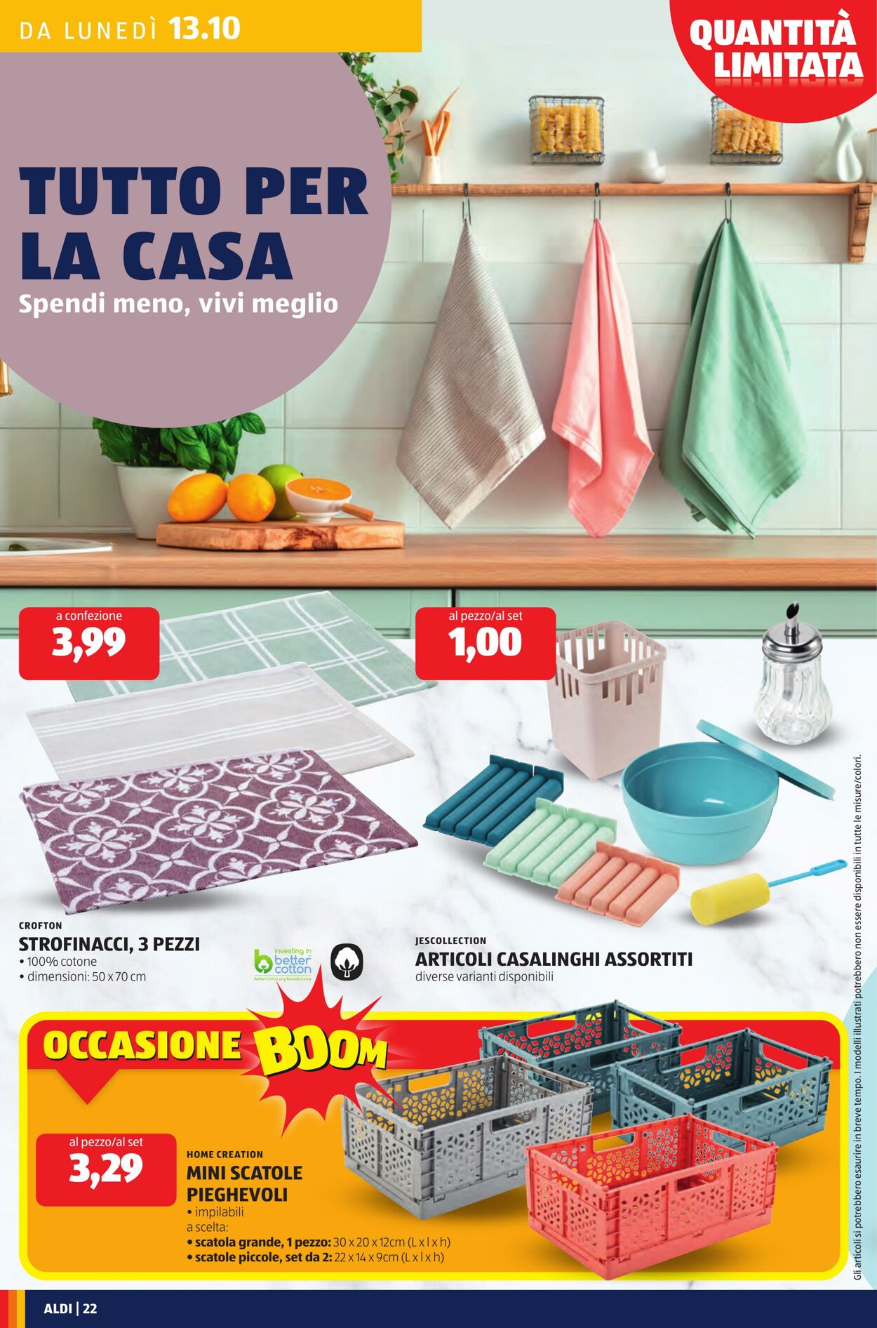 Volantino Aldi 13.10.2025 - 19.10.2025