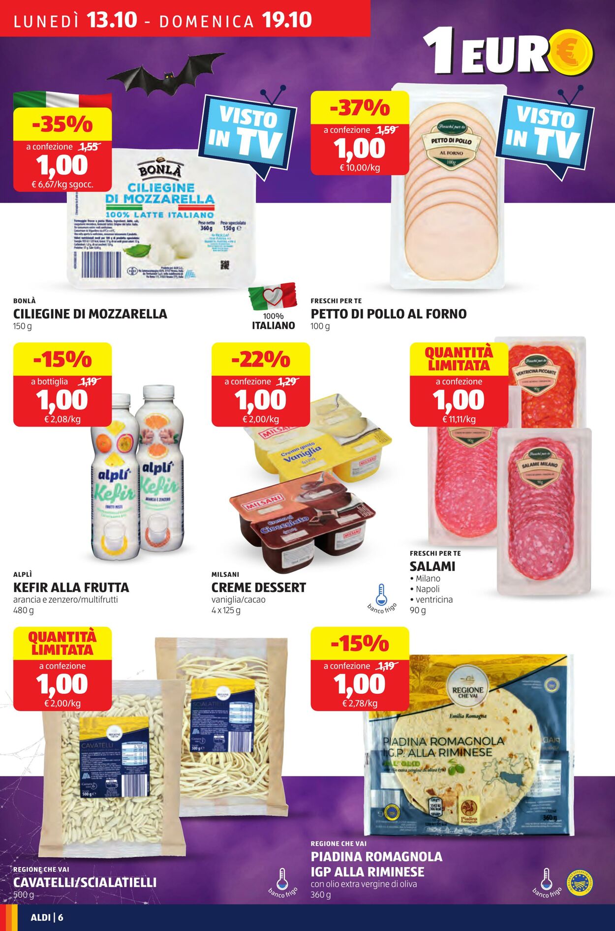 Volantino Aldi 13.10.2025 - 19.10.2025