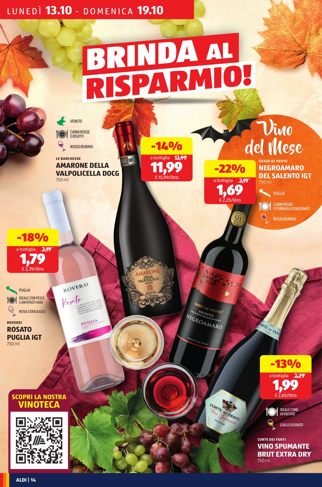 Volantino Aldi 13.10.2025 - 19.10.2025