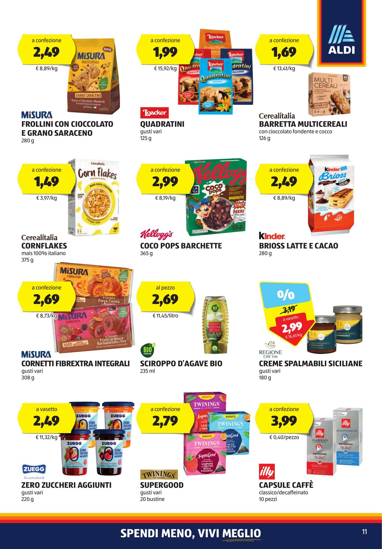 Volantino Aldi 14.08.2023 - 20.08.2023