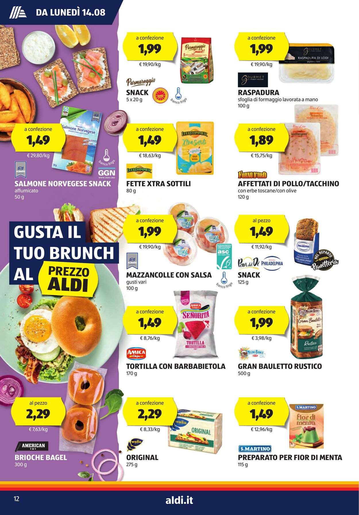 Volantino Aldi 14.08.2023 - 20.08.2023