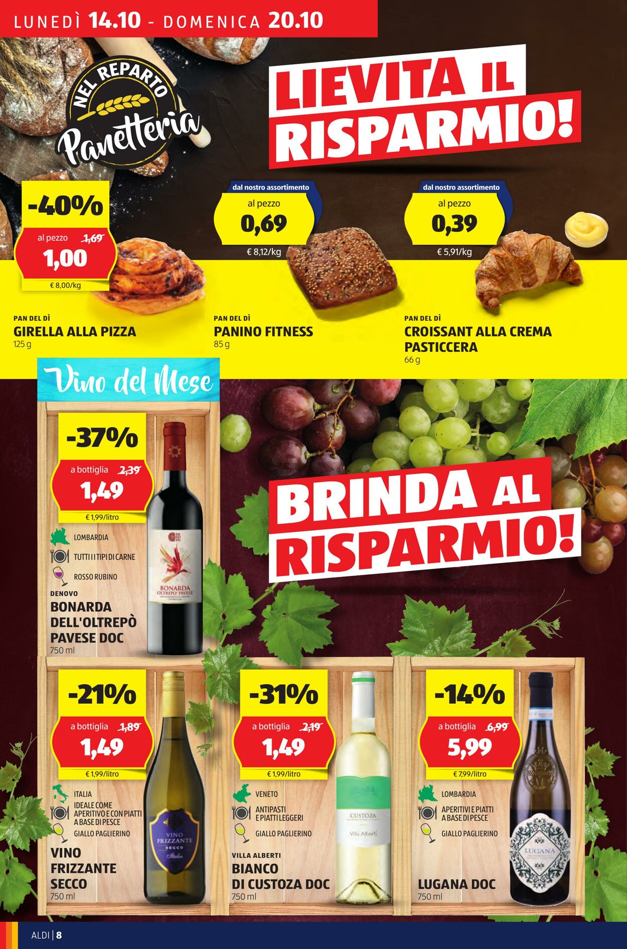 Volantino Aldi 14.10.2024 - 20.10.2024