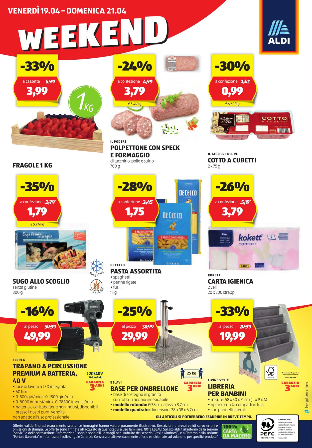 Volantino Aldi 15.04.2024 - 21.04.2024