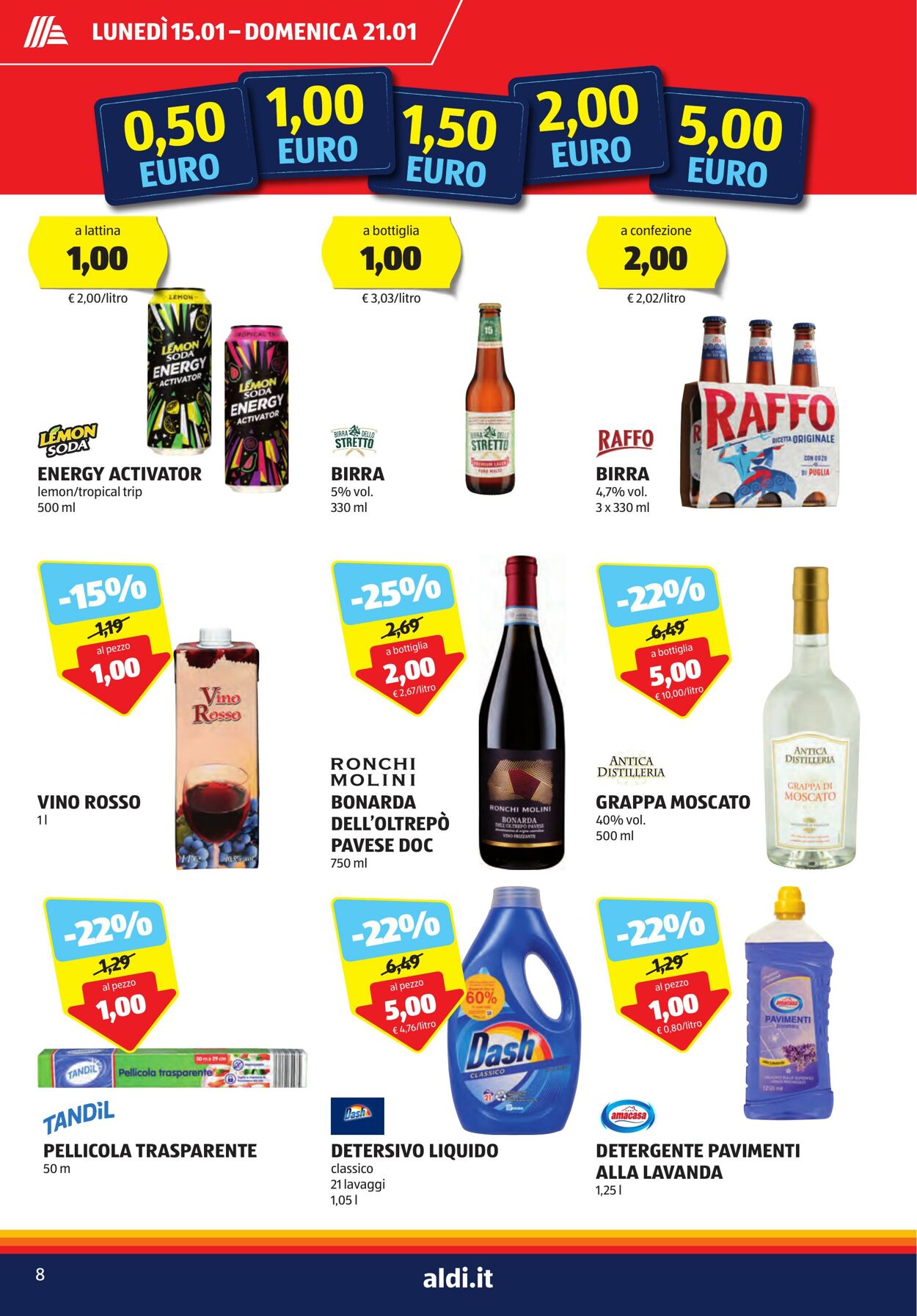 Volantino Aldi 15.01.2024 - 21.01.2024