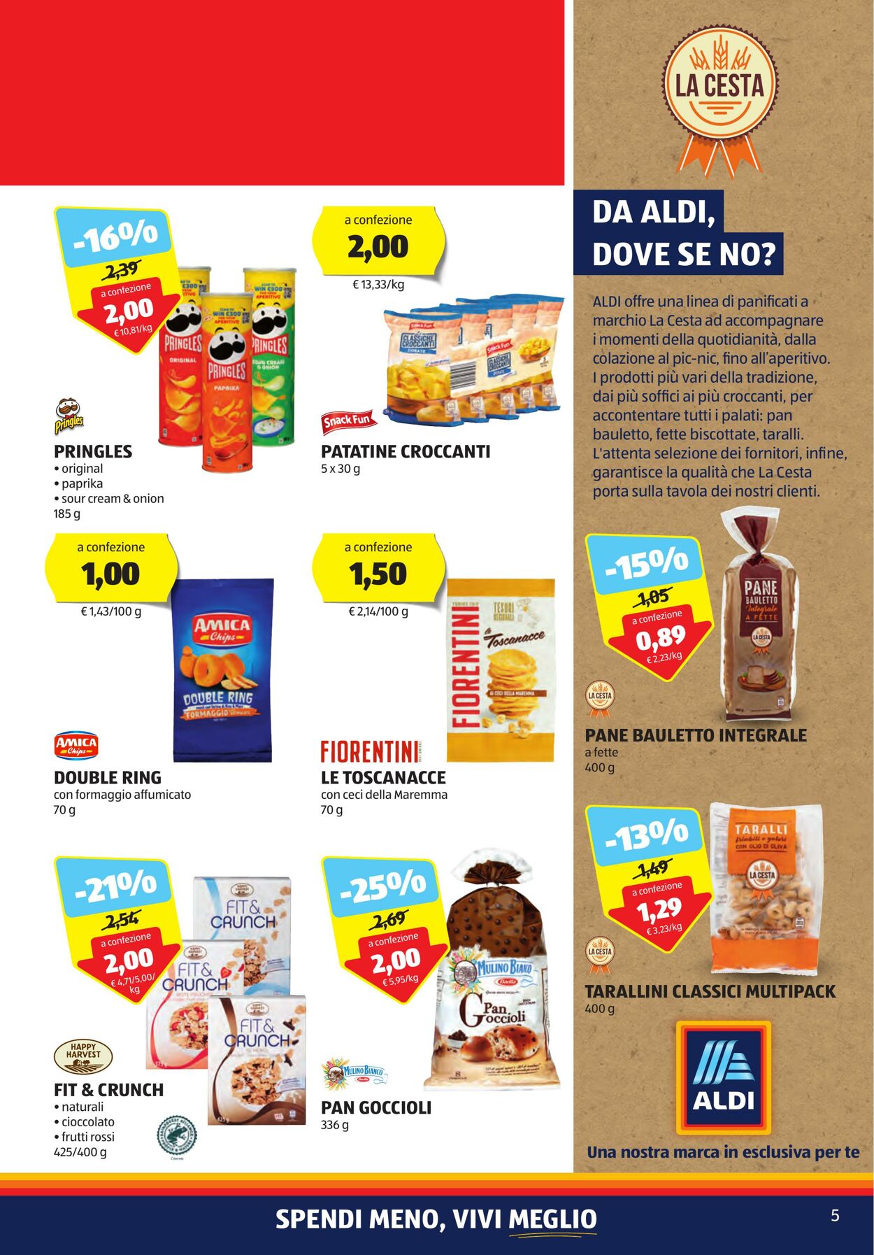 Volantino Aldi 15.01.2024 - 21.01.2024