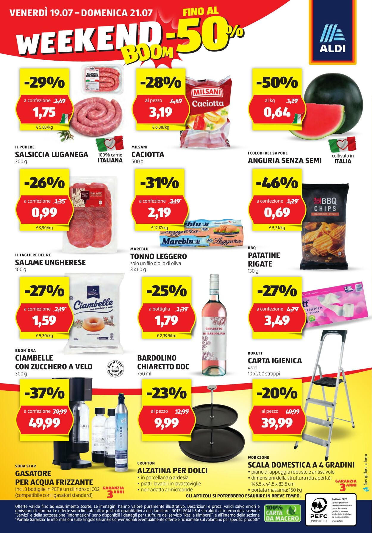 Volantino Aldi 15.07.2024 - 21.07.2024