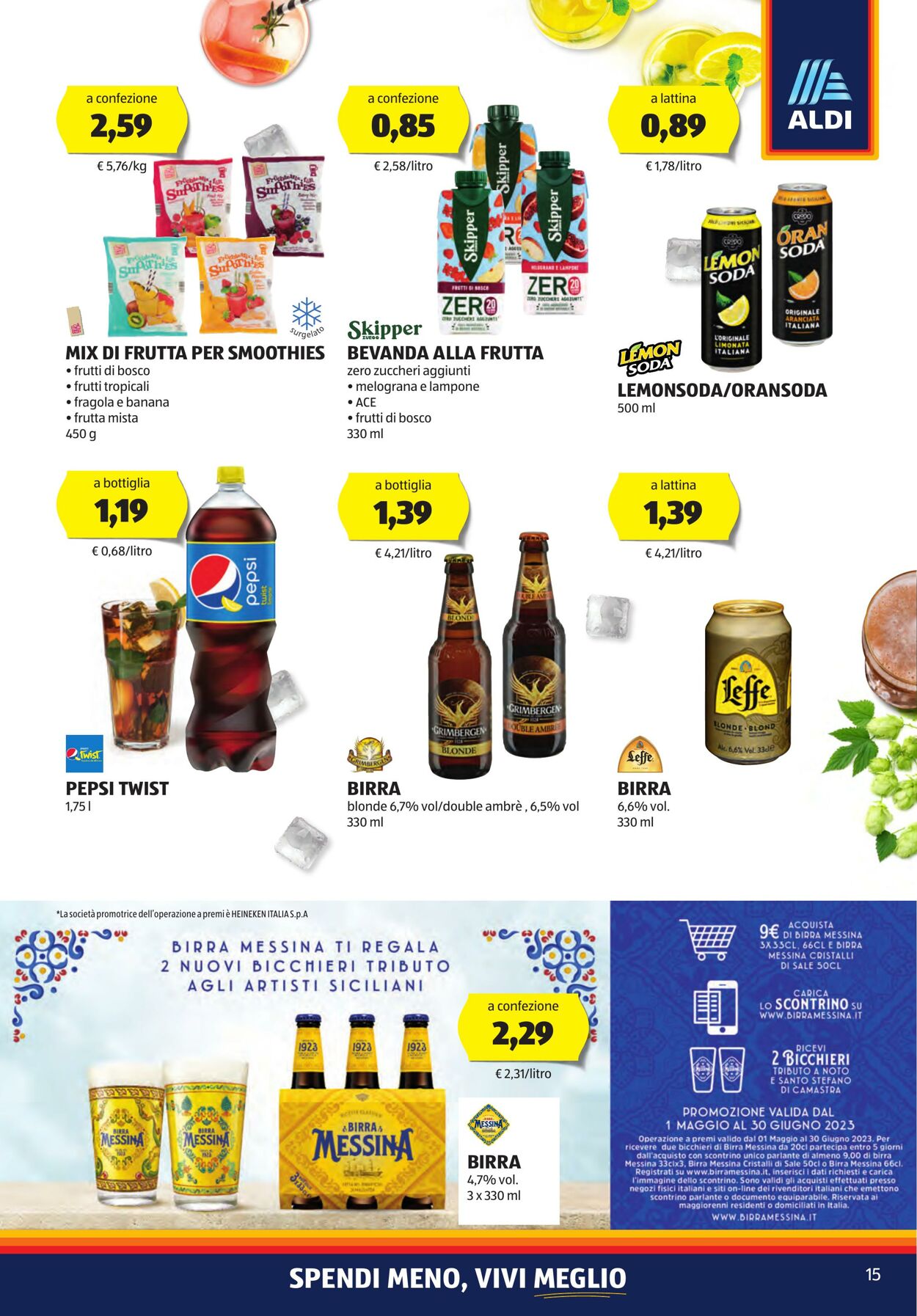 Volantino Aldi 15.05.2023 - 21.05.2023