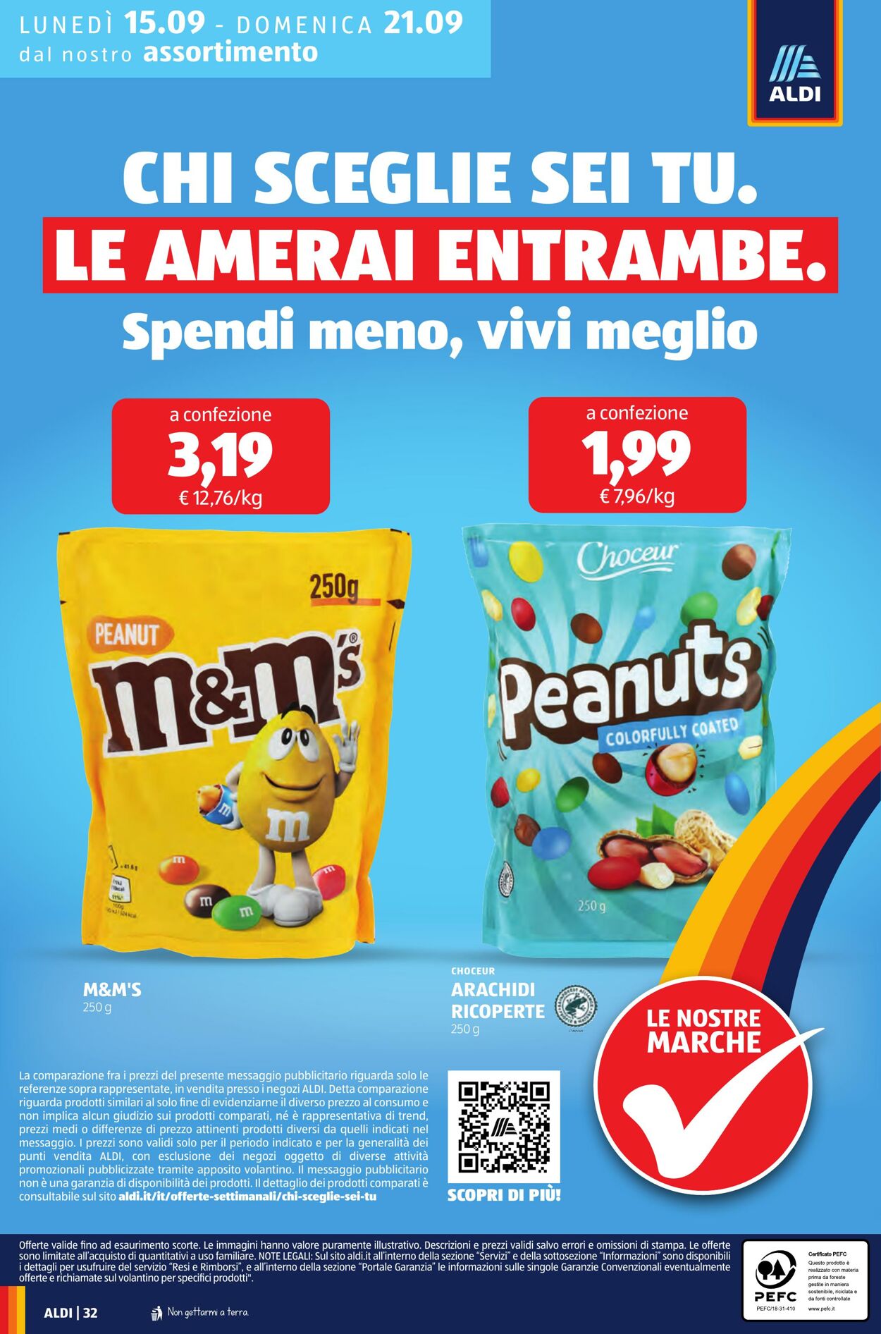 Volantino Aldi 15.09.2025 - 21.09.2025
