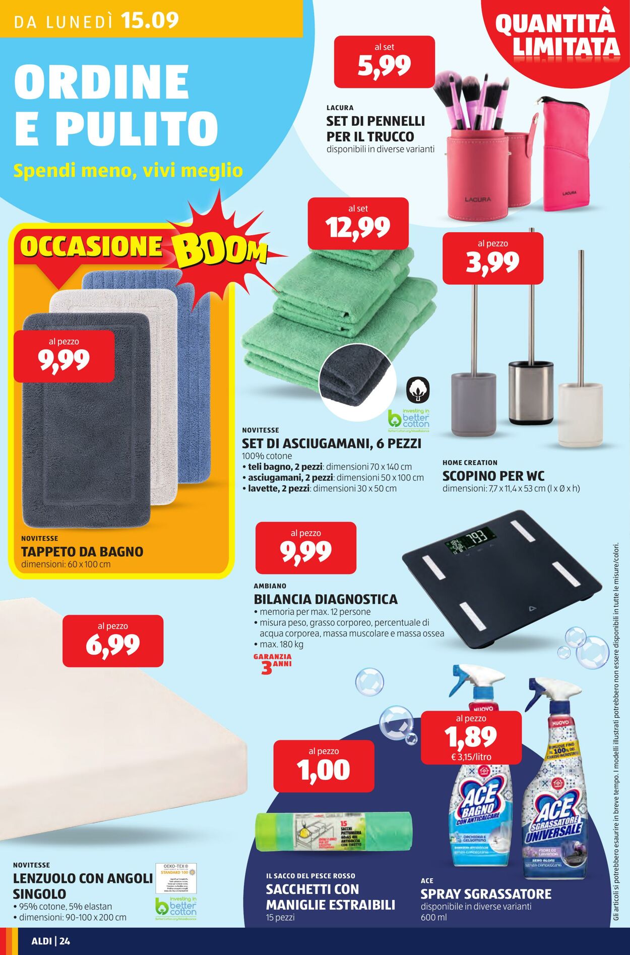 Volantino Aldi 15.09.2025 - 21.09.2025