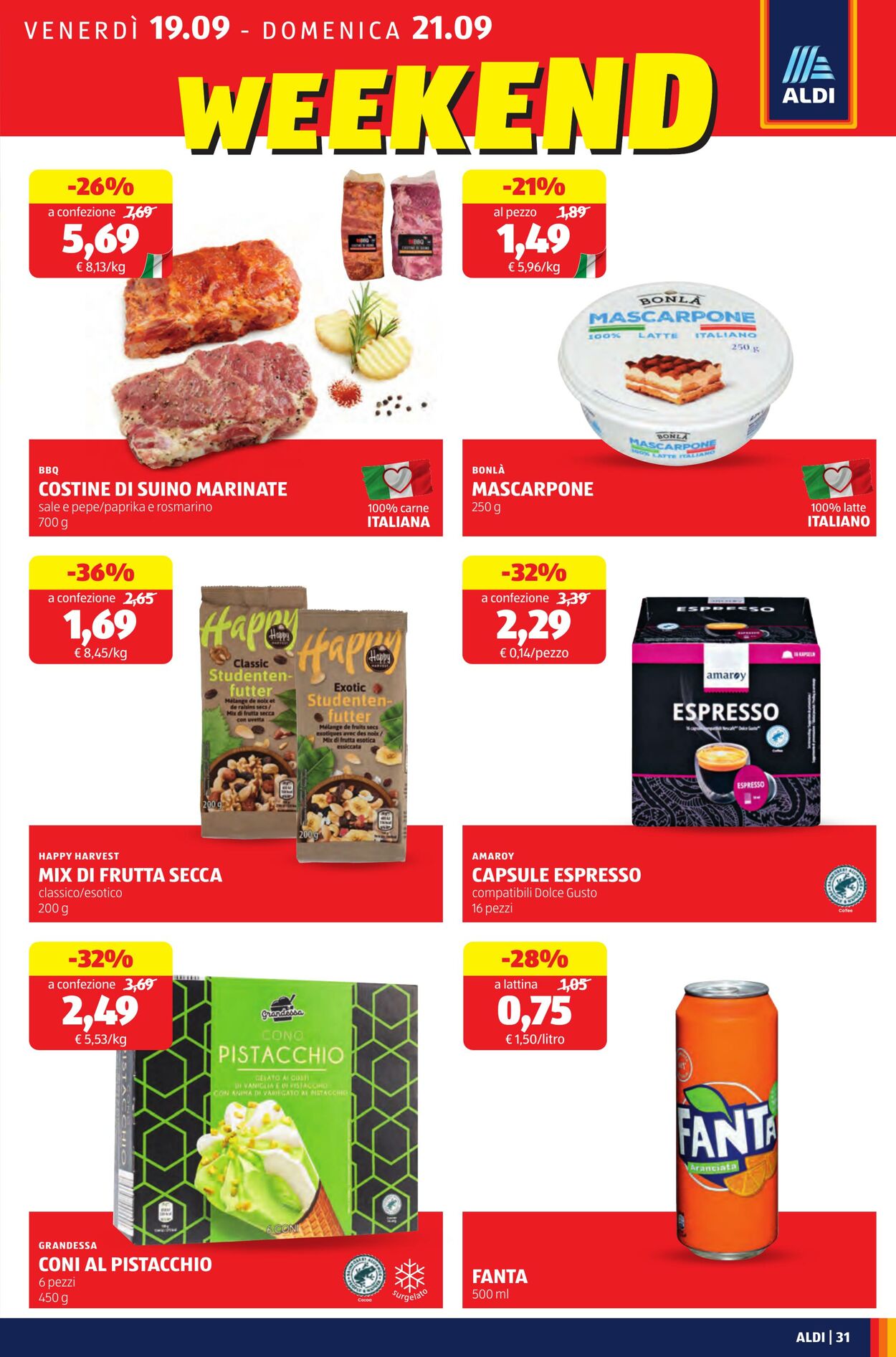 Volantino Aldi 15.09.2025 - 21.09.2025