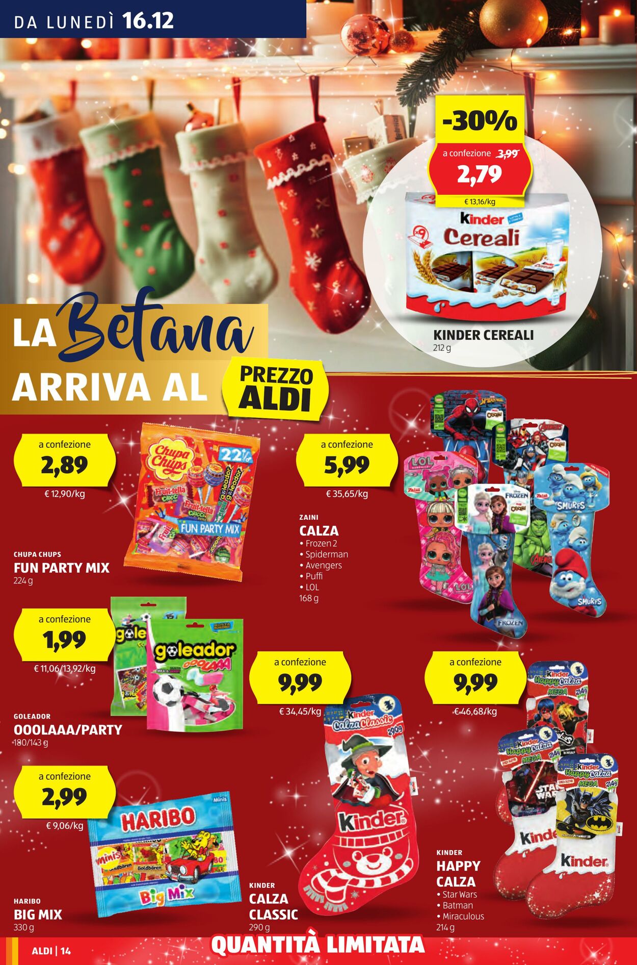 Volantino Aldi 16.12.2024 - 22.12.2024