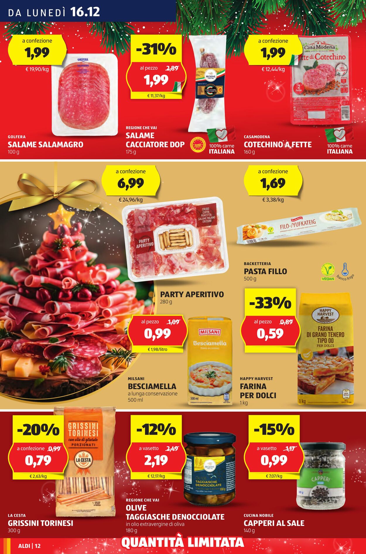 Volantino Aldi 16.12.2024 - 22.12.2024