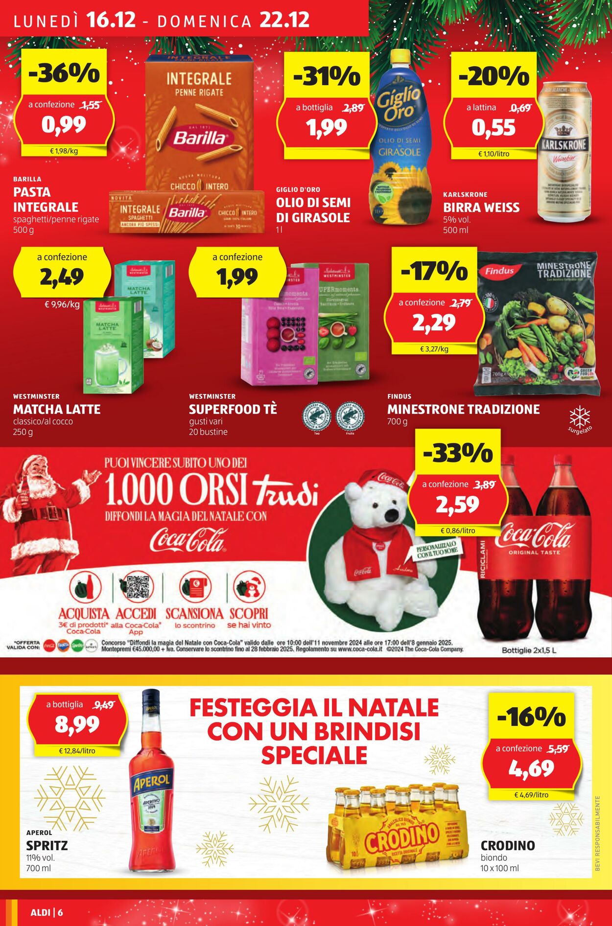 Volantino Aldi 16.12.2024 - 22.12.2024