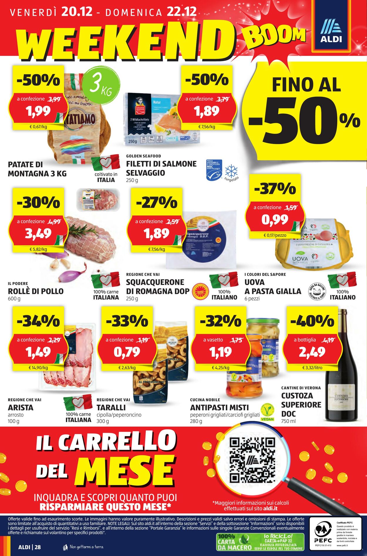 Volantino Aldi 16.12.2024 - 22.12.2024