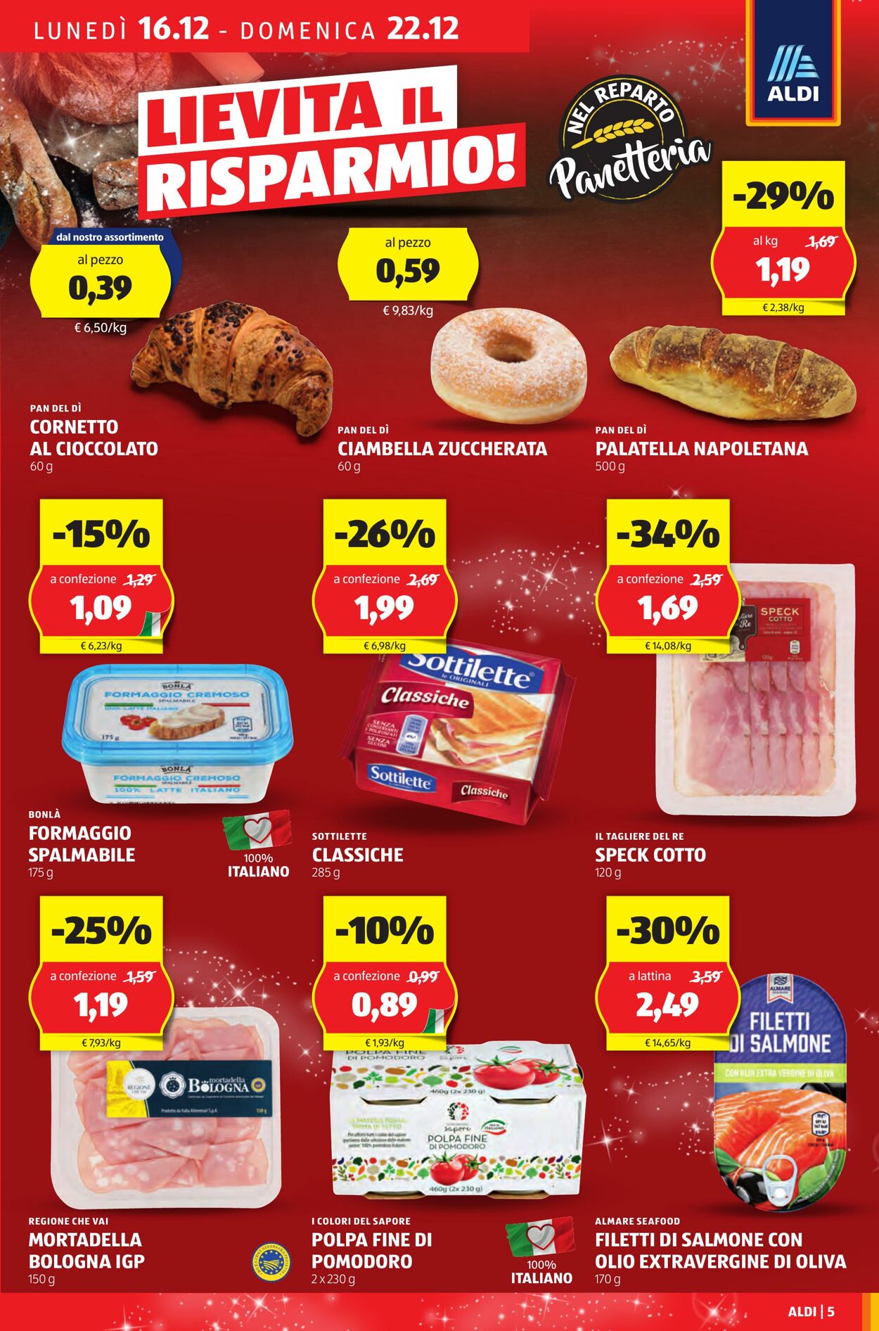 Volantino Aldi 16.12.2024 - 22.12.2024