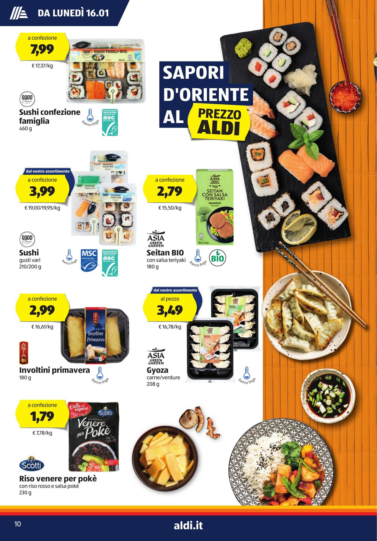 Volantino Aldi 16.01.2023 - 22.01.2023