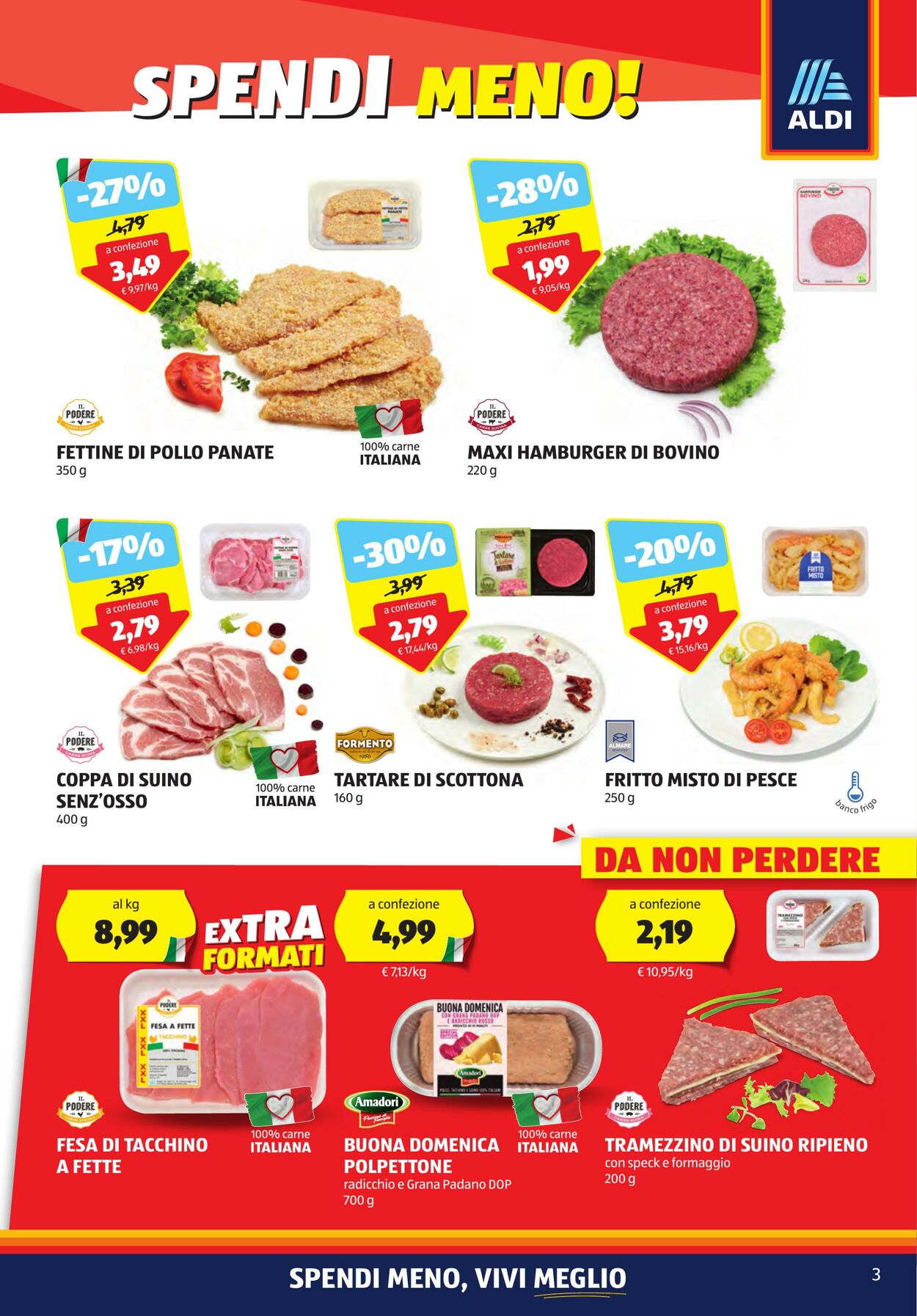 Volantino Aldi 16.10.2023 - 22.10.2023