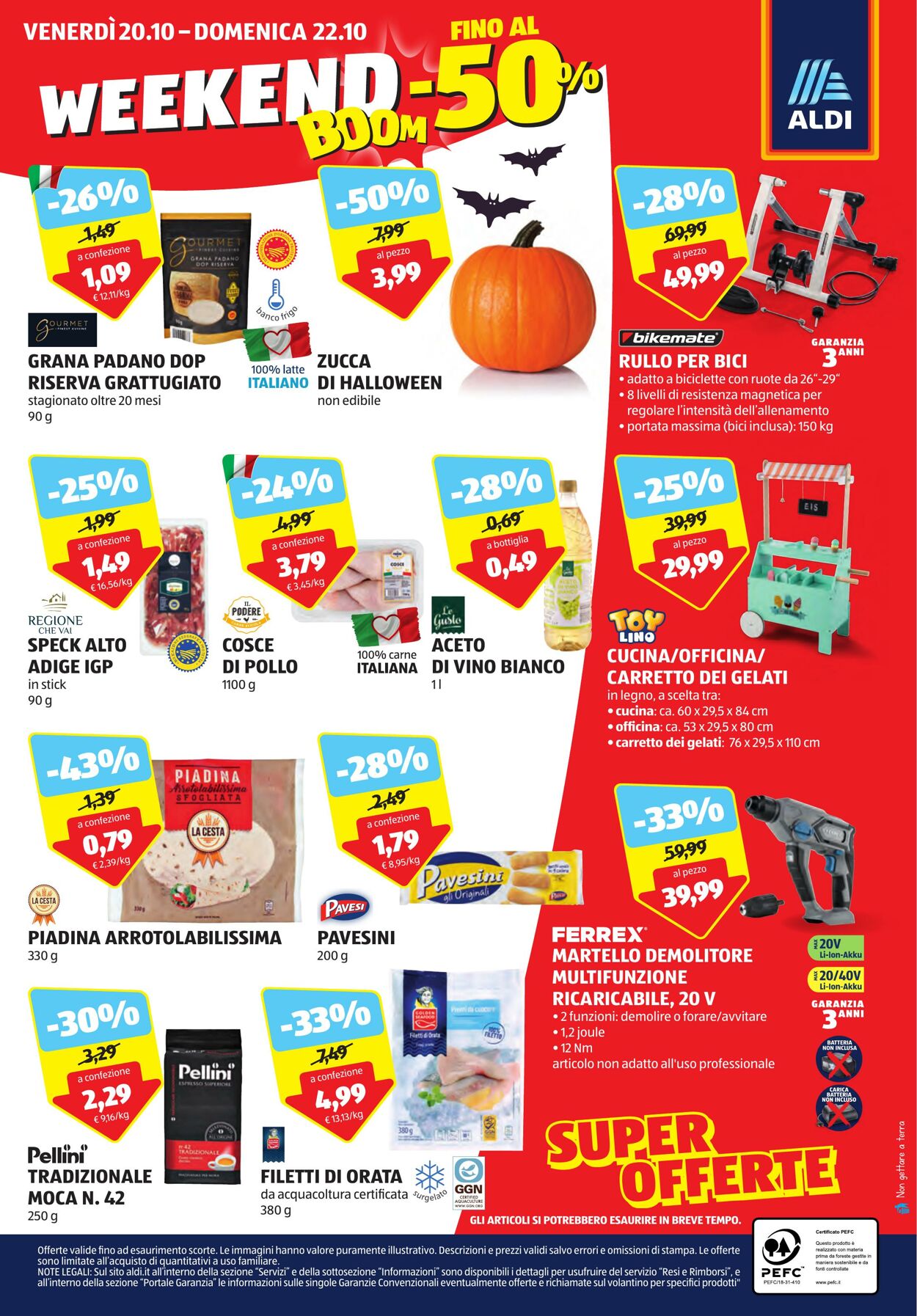 Volantino Aldi 16.10.2023 - 22.10.2023