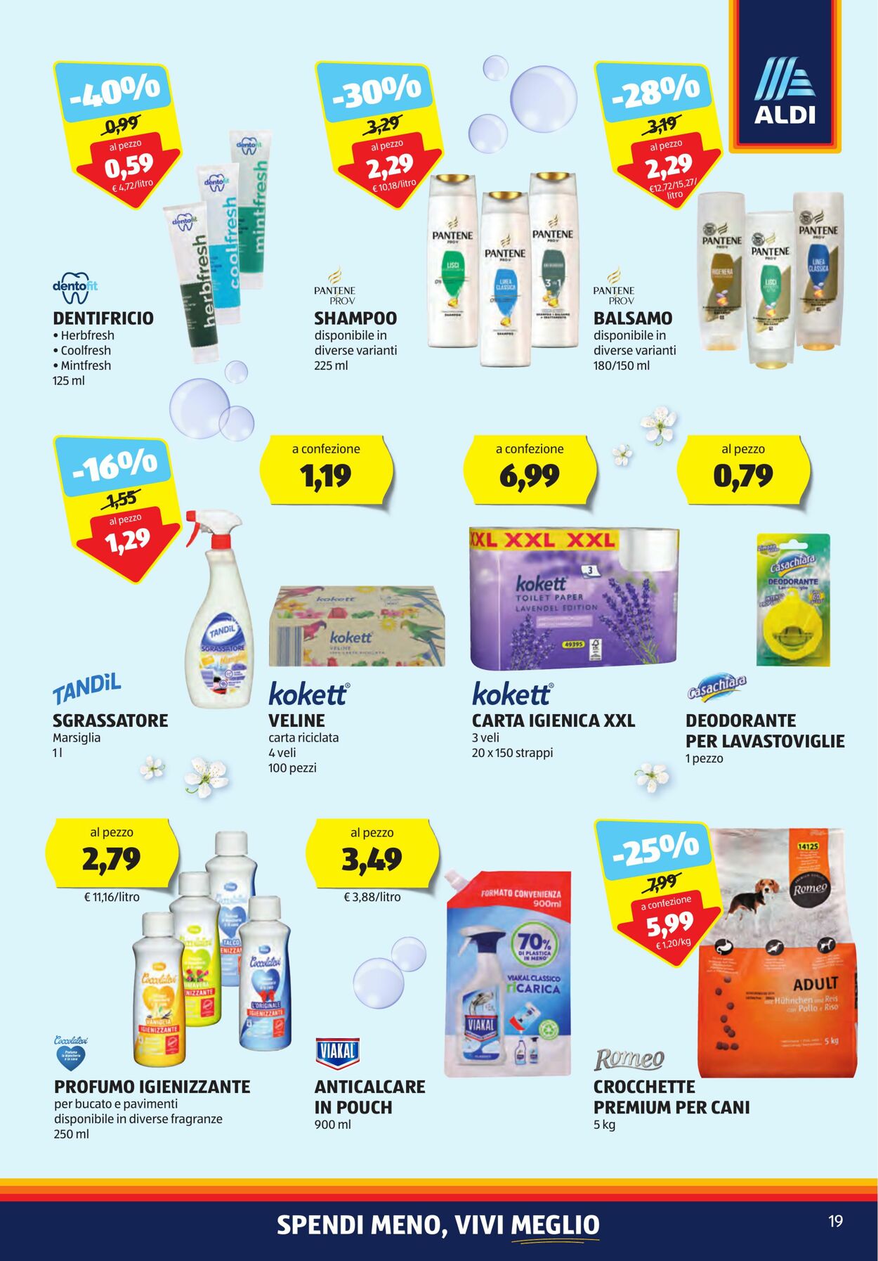 Volantino Aldi 16.10.2023 - 22.10.2023