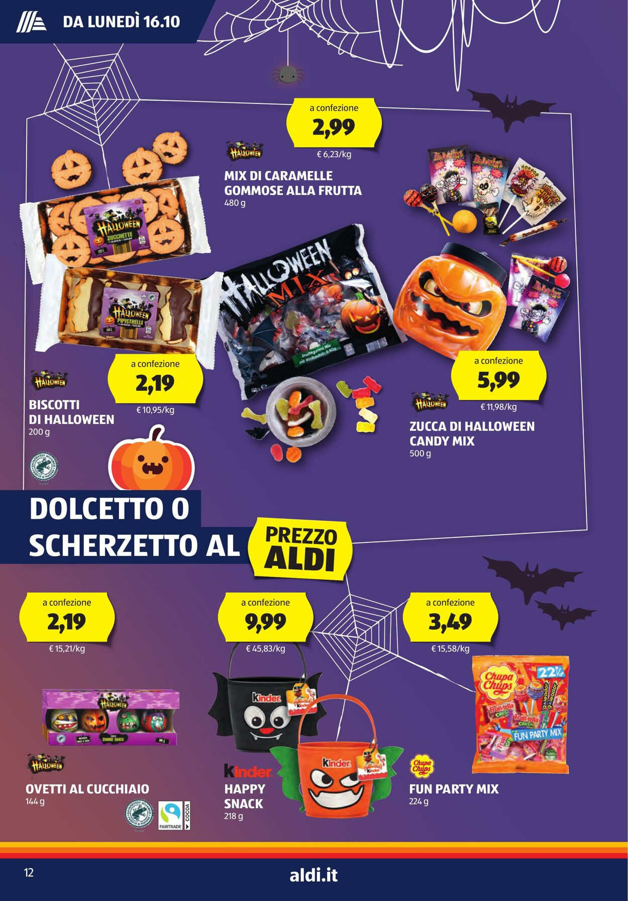 Volantino Aldi 16.10.2023 - 22.10.2023