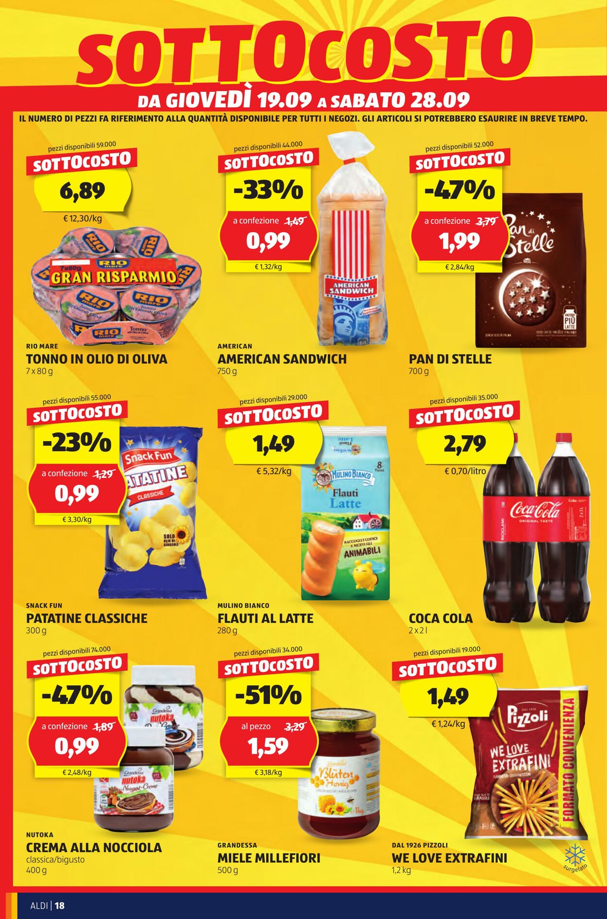 Volantino Aldi 16.09.2024 - 22.09.2024