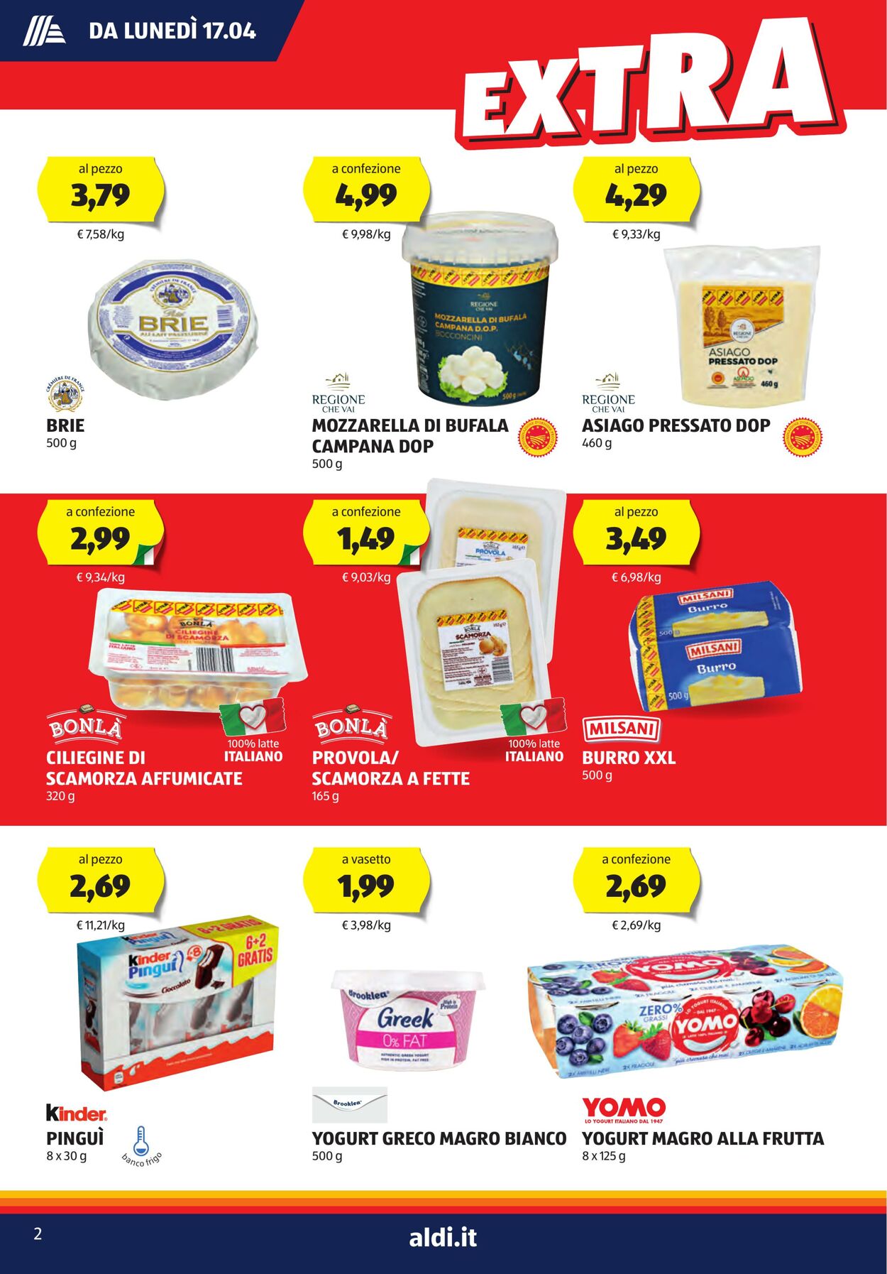 Volantino Aldi 17.04.2023 - 23.04.2023